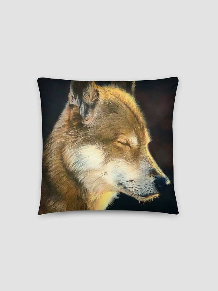 Dawn Wolf Pillow product image (1)