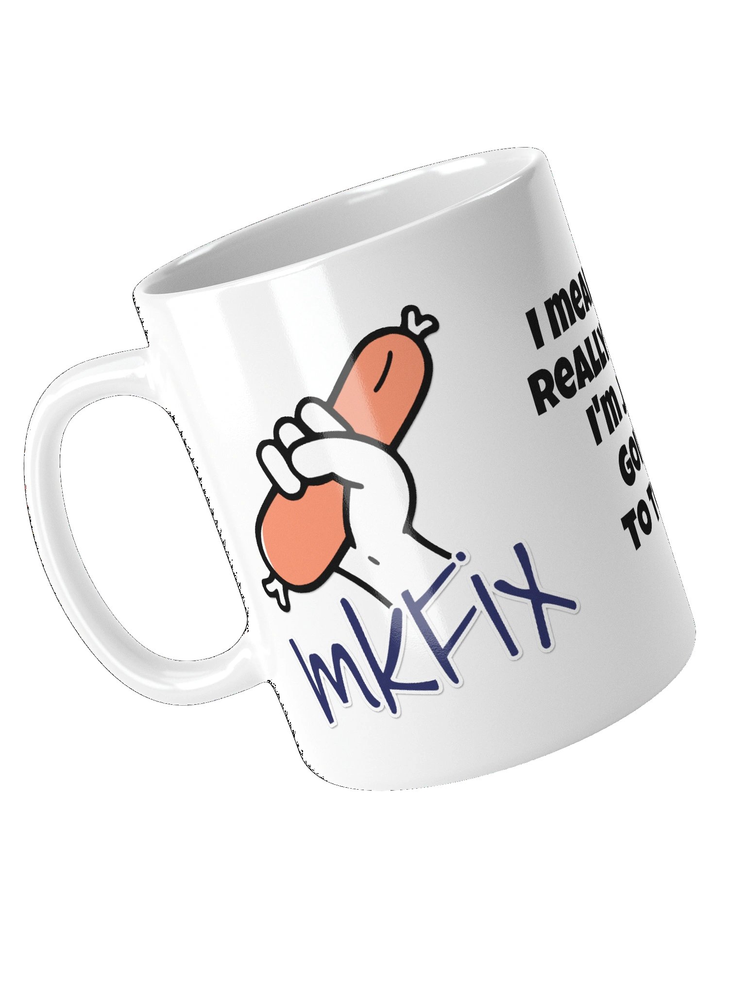 mkFix Mug (Double Banger) - White product image (4)
