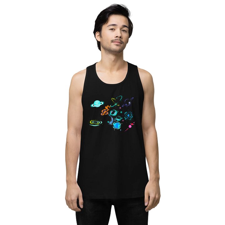 Space tank top product image (1)