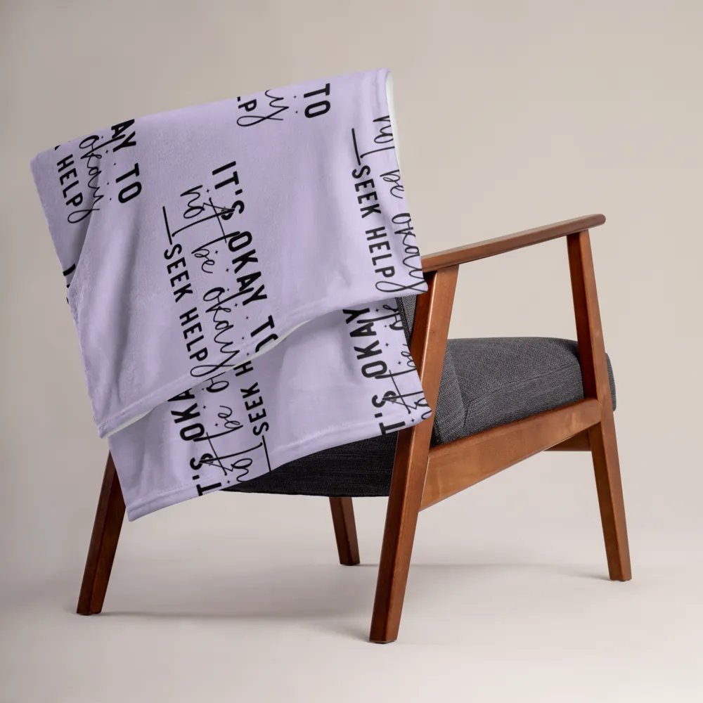 It's Okay Blanket product image (4)