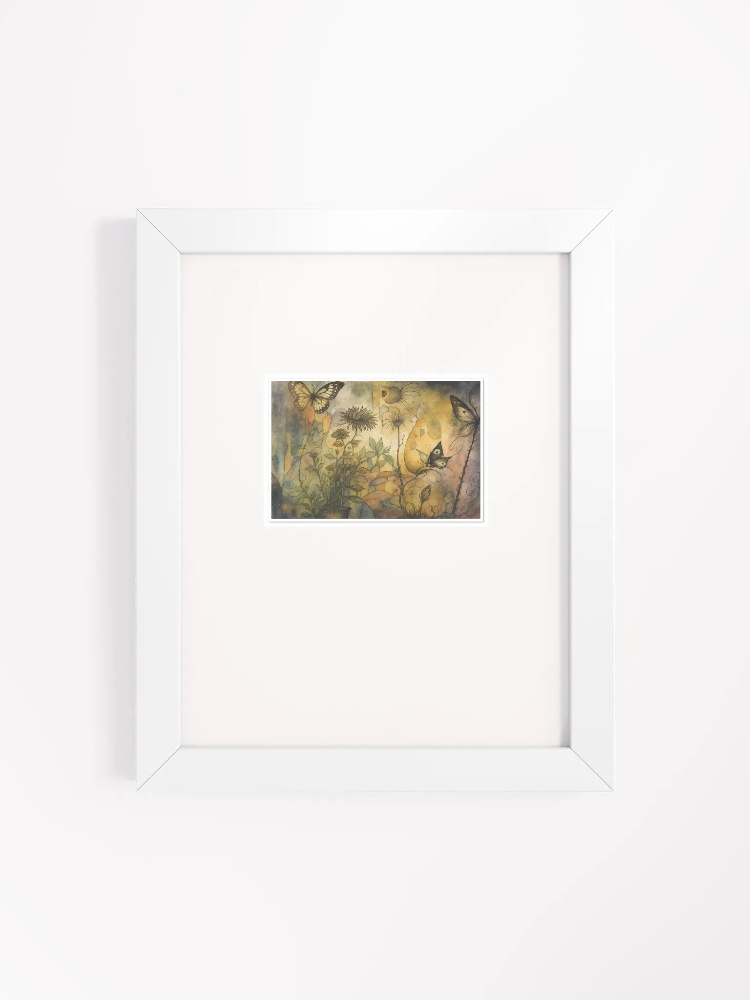 The Secret Garden Sketchbook Artprint Framed product image (4)