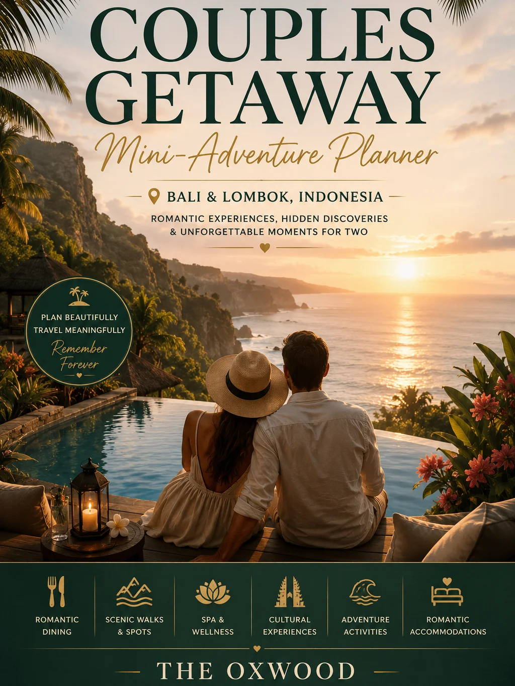 Bali & Lombok Couples Getaway Mini-Adventure Planner | Romantic Travel Guide & Itinerary PDF product image (1)