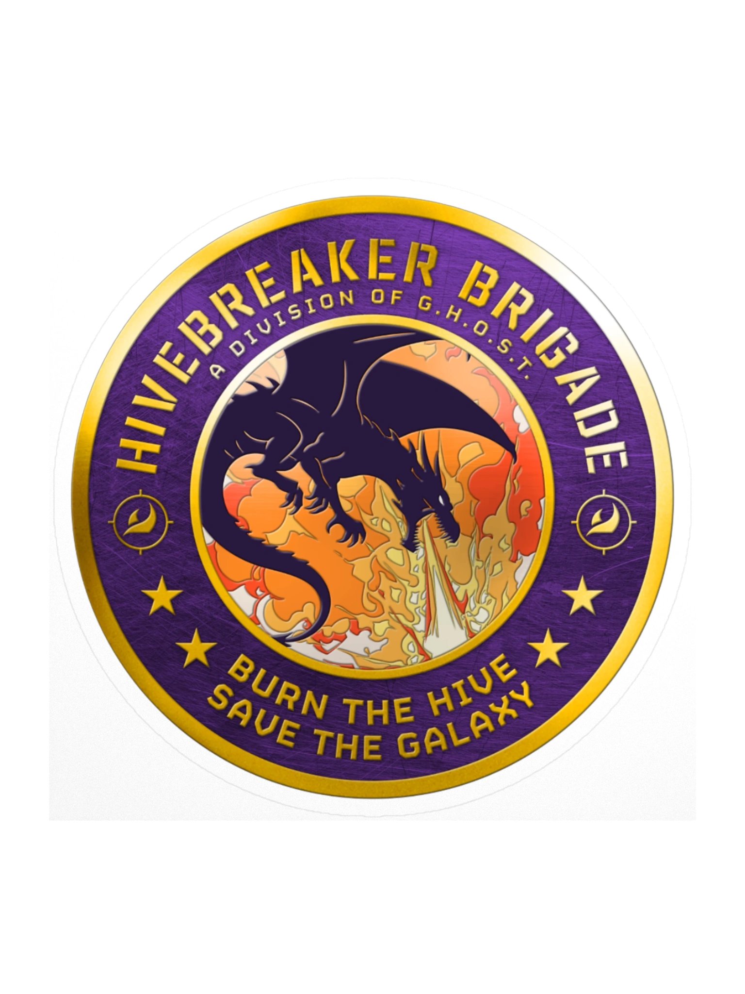 Hivebreakers Logo Sticker product image (1)