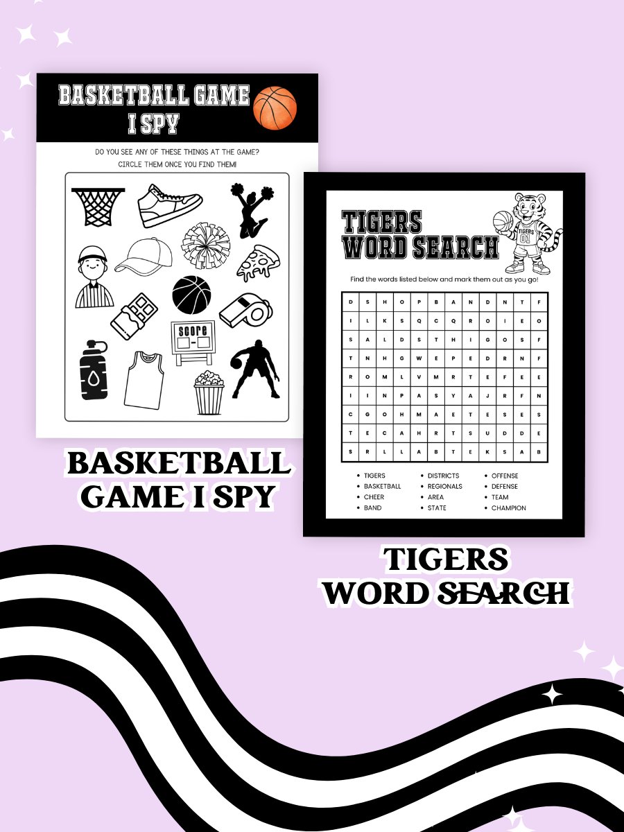 Laverne Basketball Activity Pack product image (4)