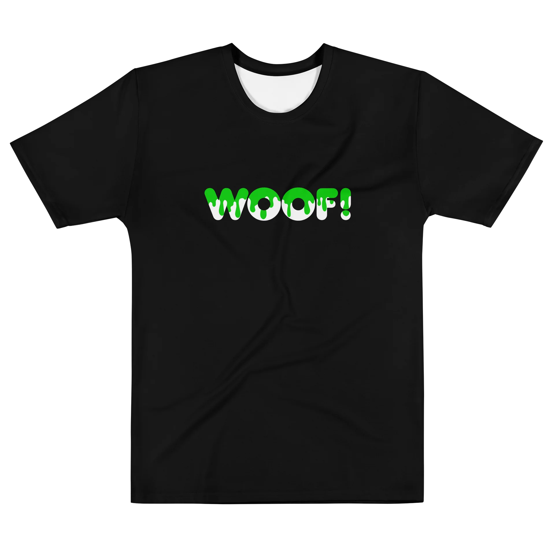 Speak Shirt - WOOF! - Green Drip product image (1)