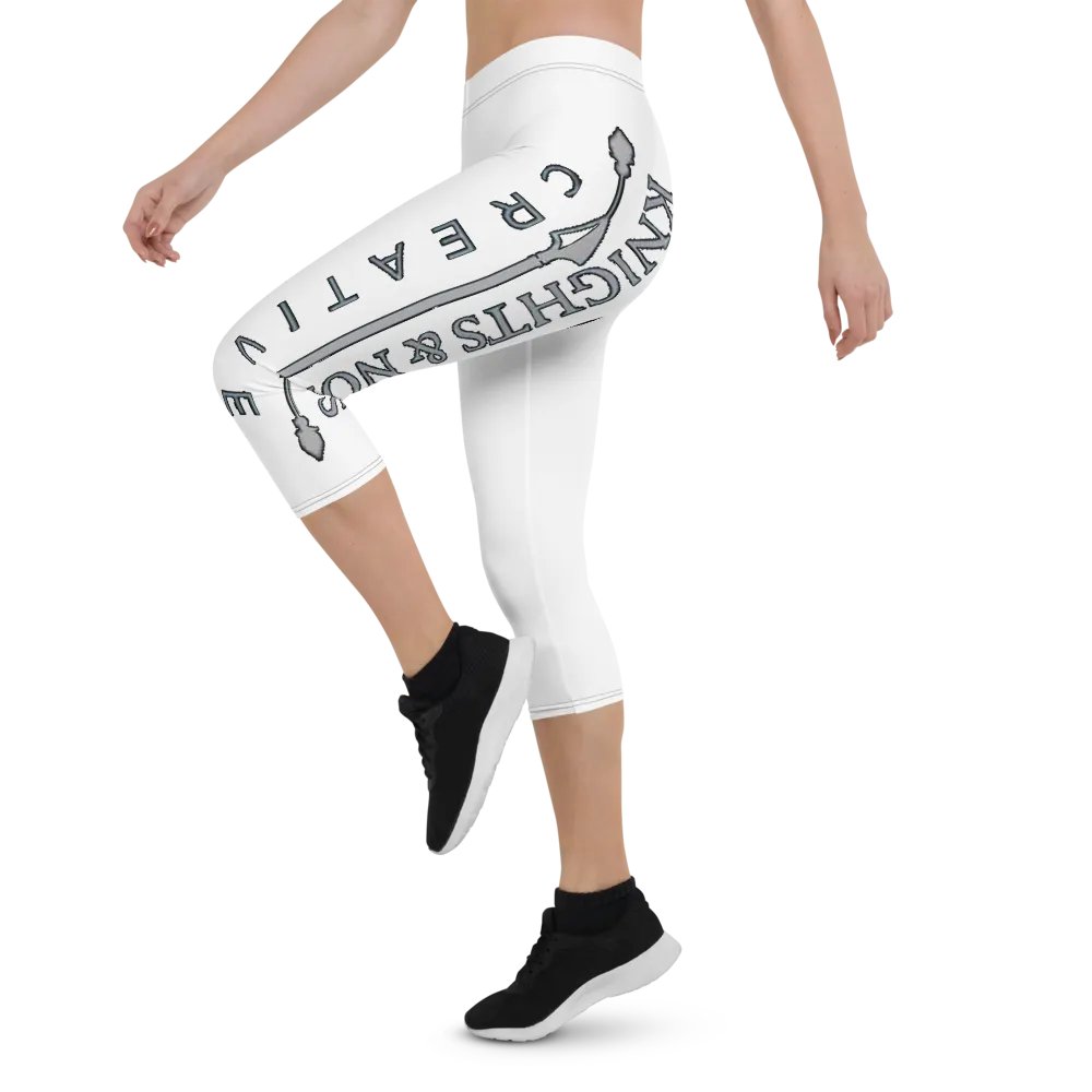 Elevate Your Style with Customizable Capri Leggings product image (4)