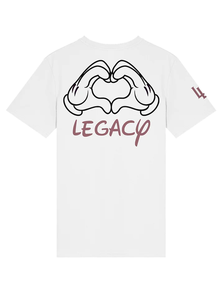 White | Legacy Heart Tee product image (2)