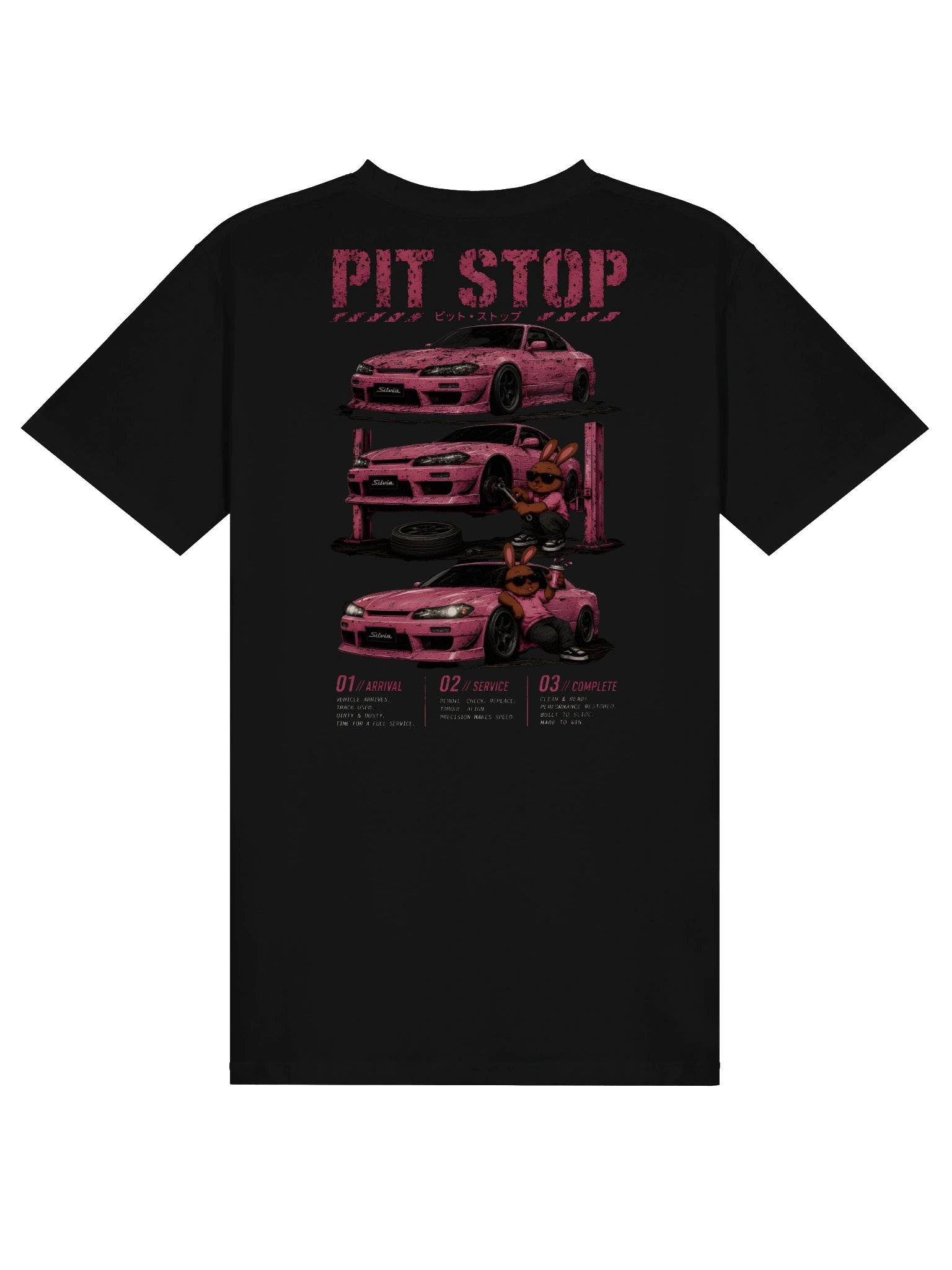 Cool Rabbit Tire Shop Tee product image (5)