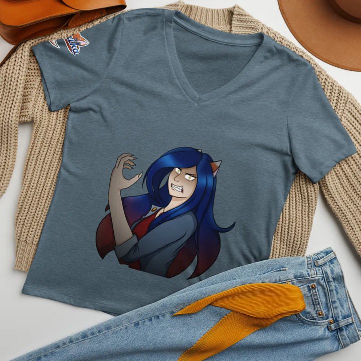 Unleash The Beast V-Neck T-Shirt product image (1)
