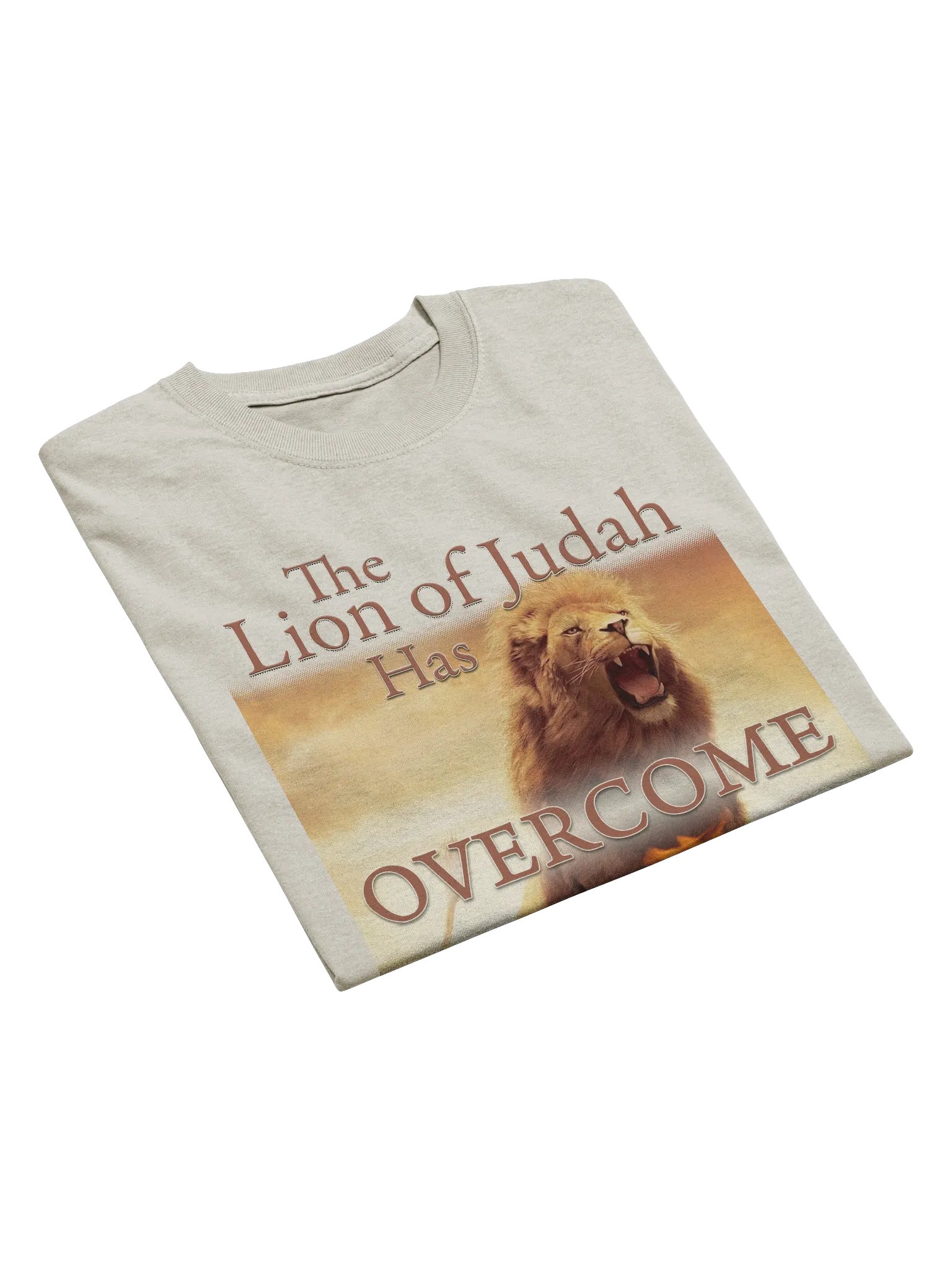 The Lion of Judah Has Overcome T-Shirt product image (3)