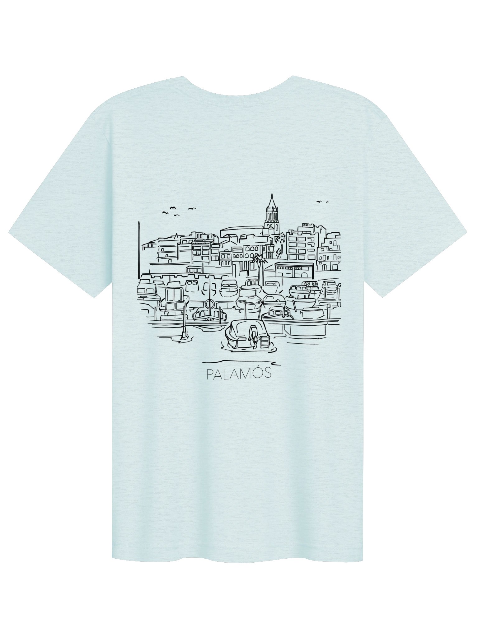 Camiseta Palamós Logo bordado product image (2)
