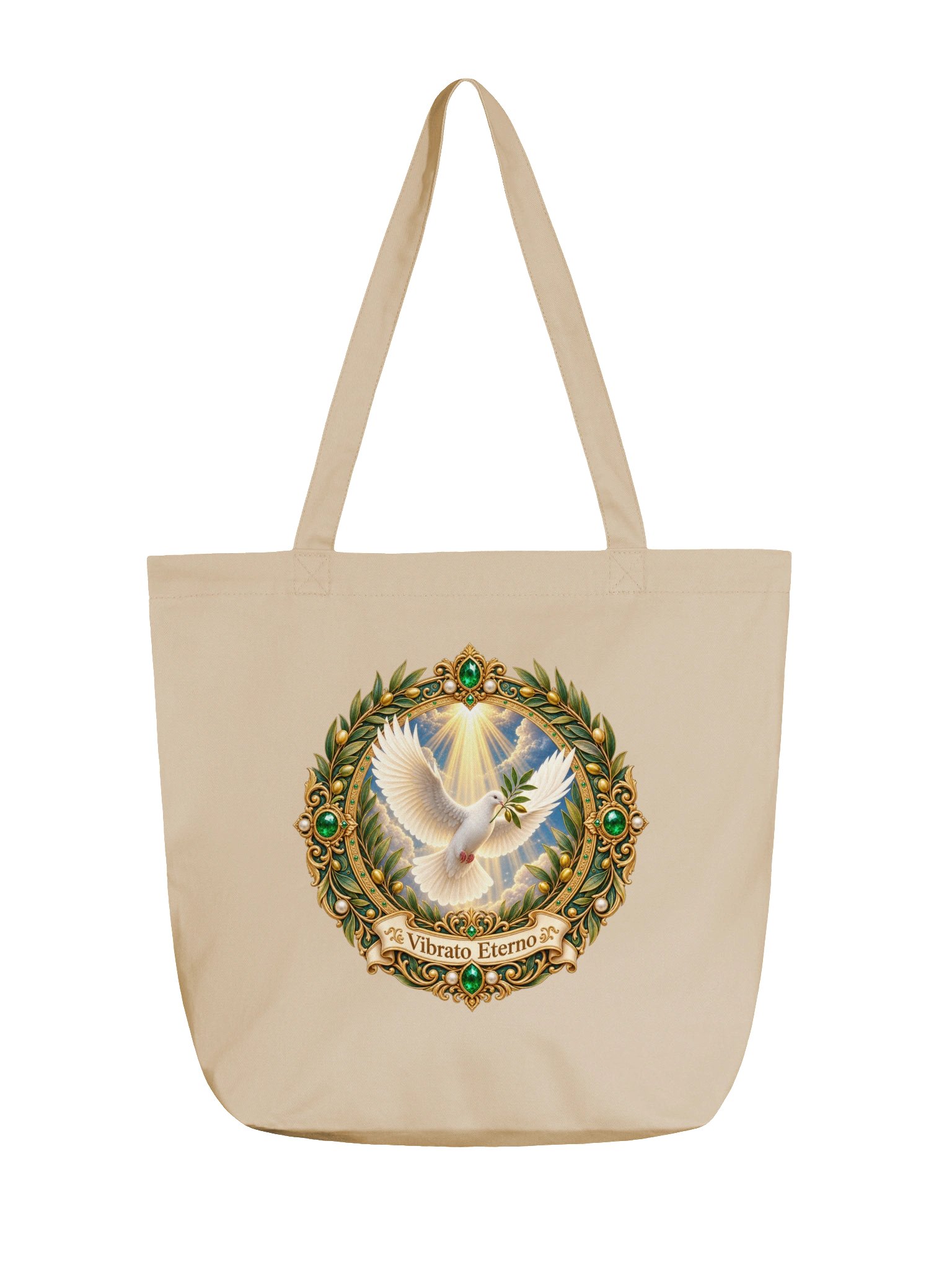 Vibrato Eterno Peace Dove Tote Bag product image (1)