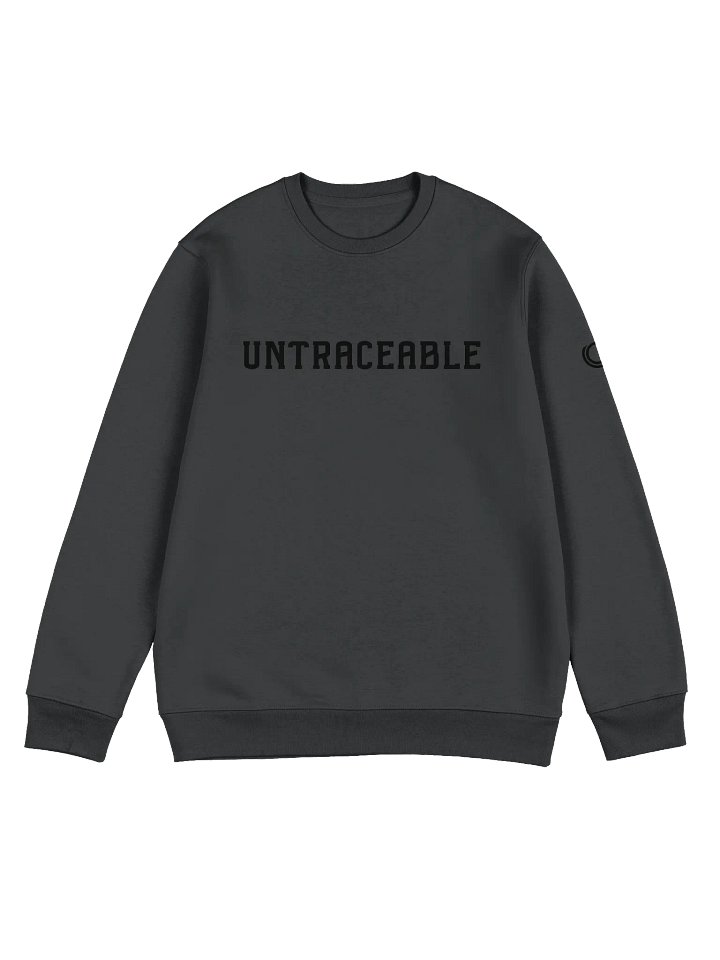 Stealth - Black Wordmark Crewneck product image (1)
