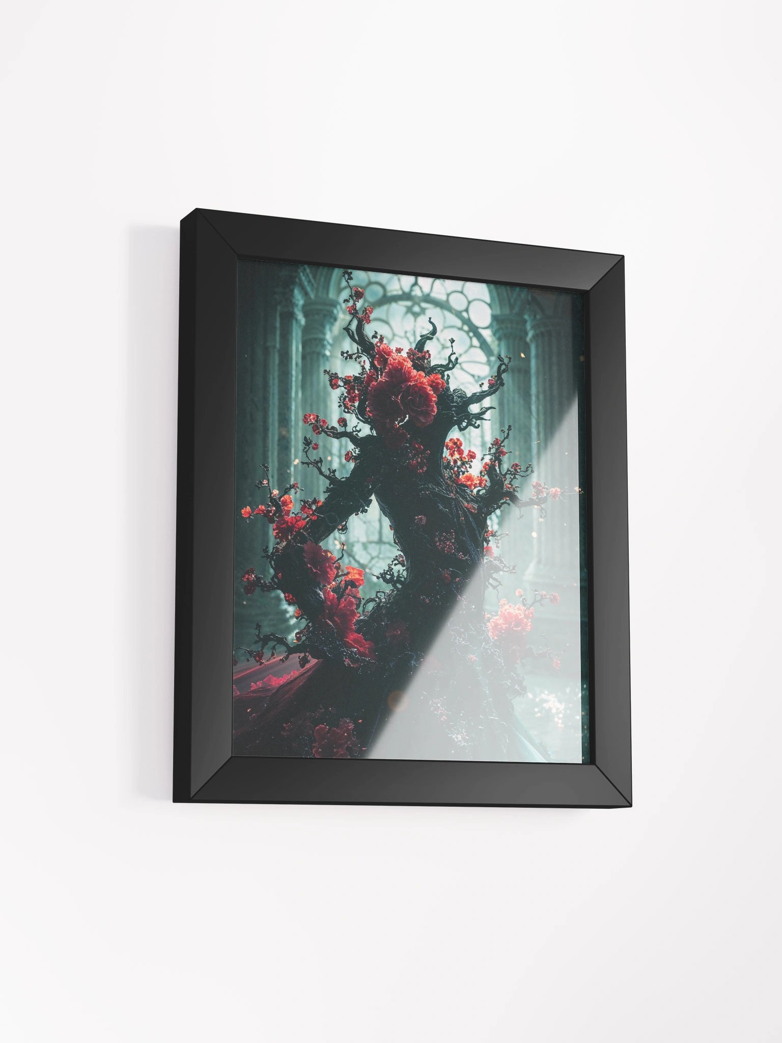 The Blooming Curse Framed Print product image (13)
