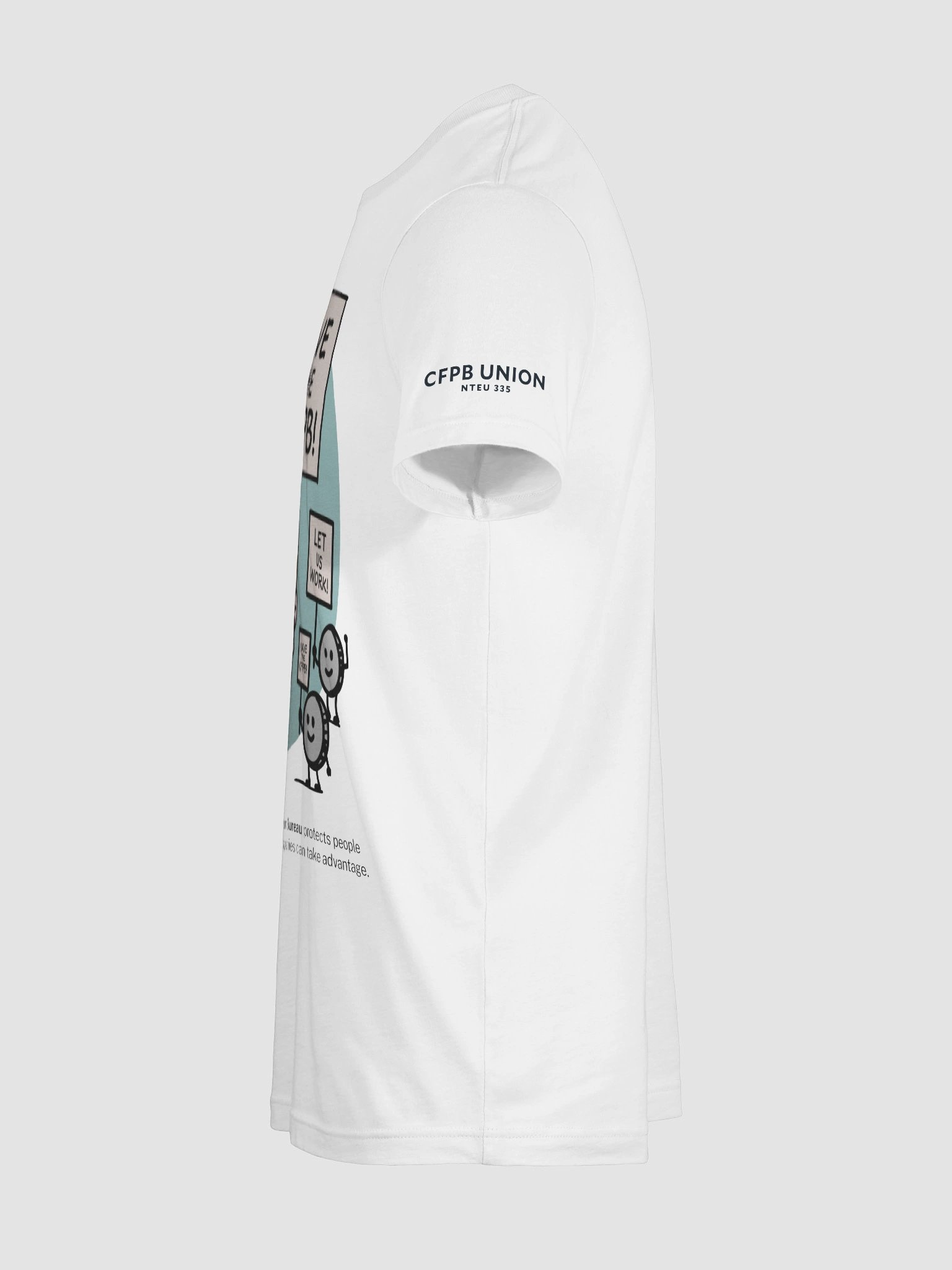 CFPB Piggy Bank Picket T-shirt product image (91)