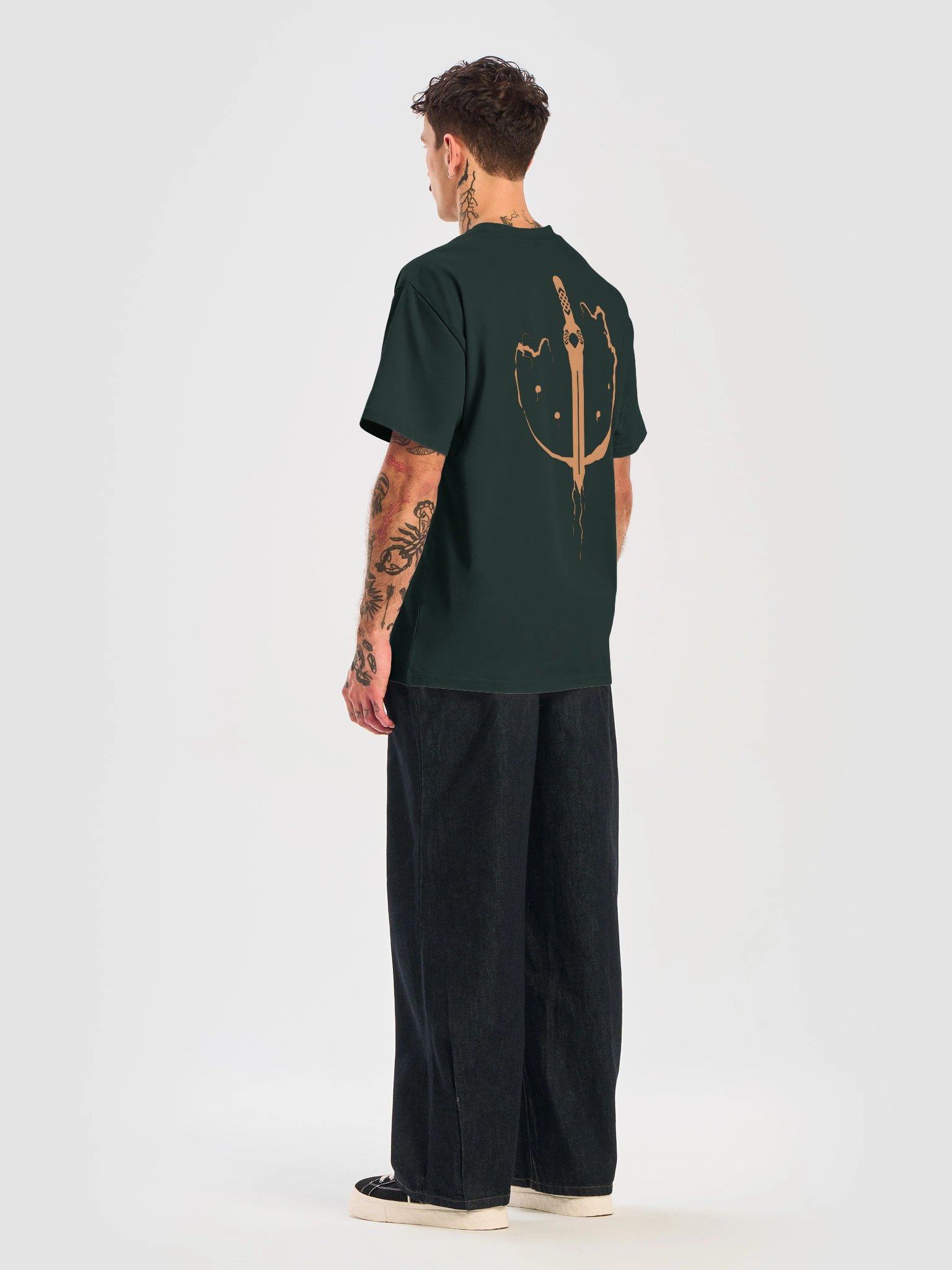 Oaths & Empires Dark Green and Gold T-Shirt product image (8)