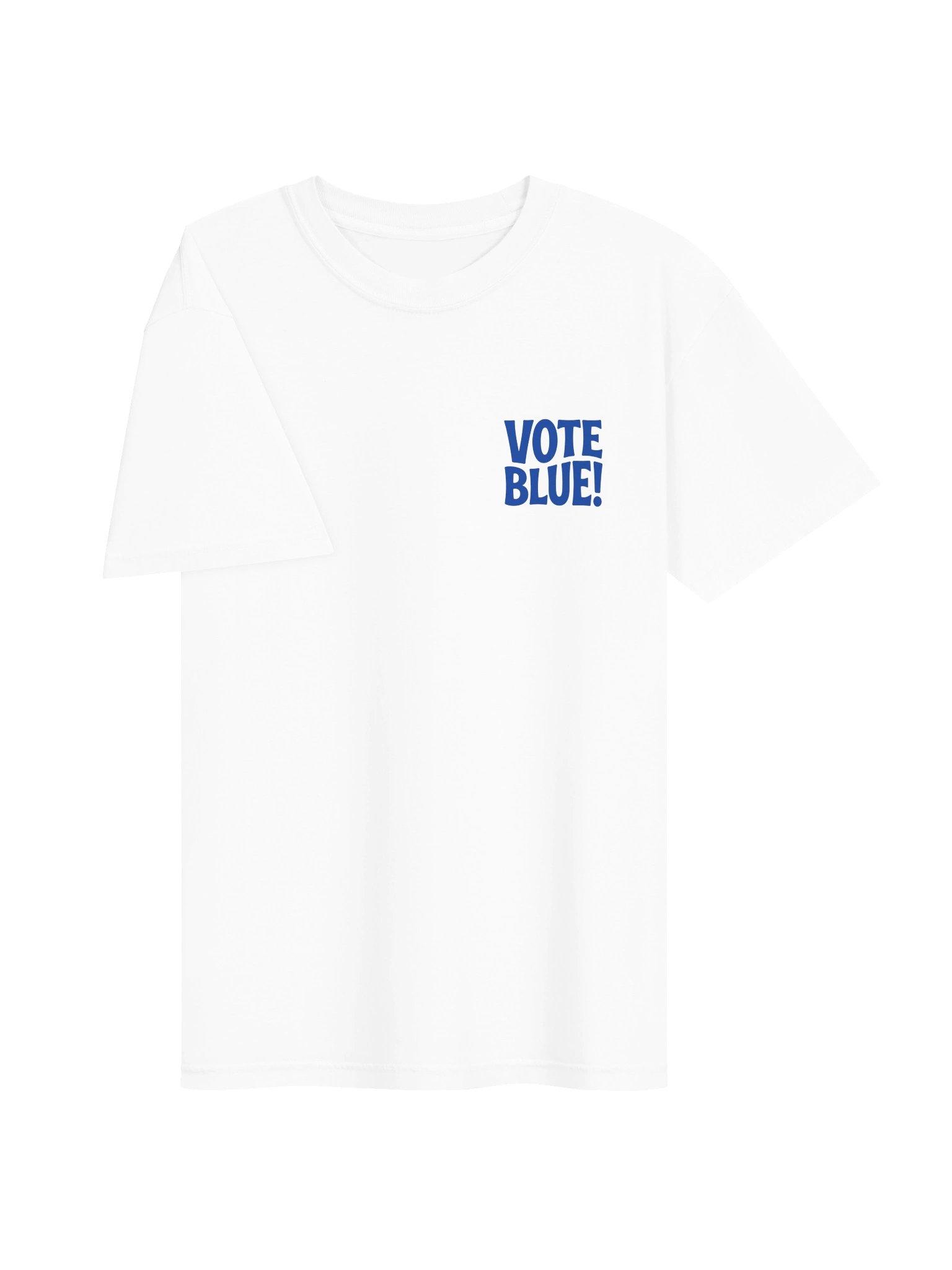Brazen Candor – Get Your Butt in the Booth! T-Shirt - White - Vote Blue product image (5)