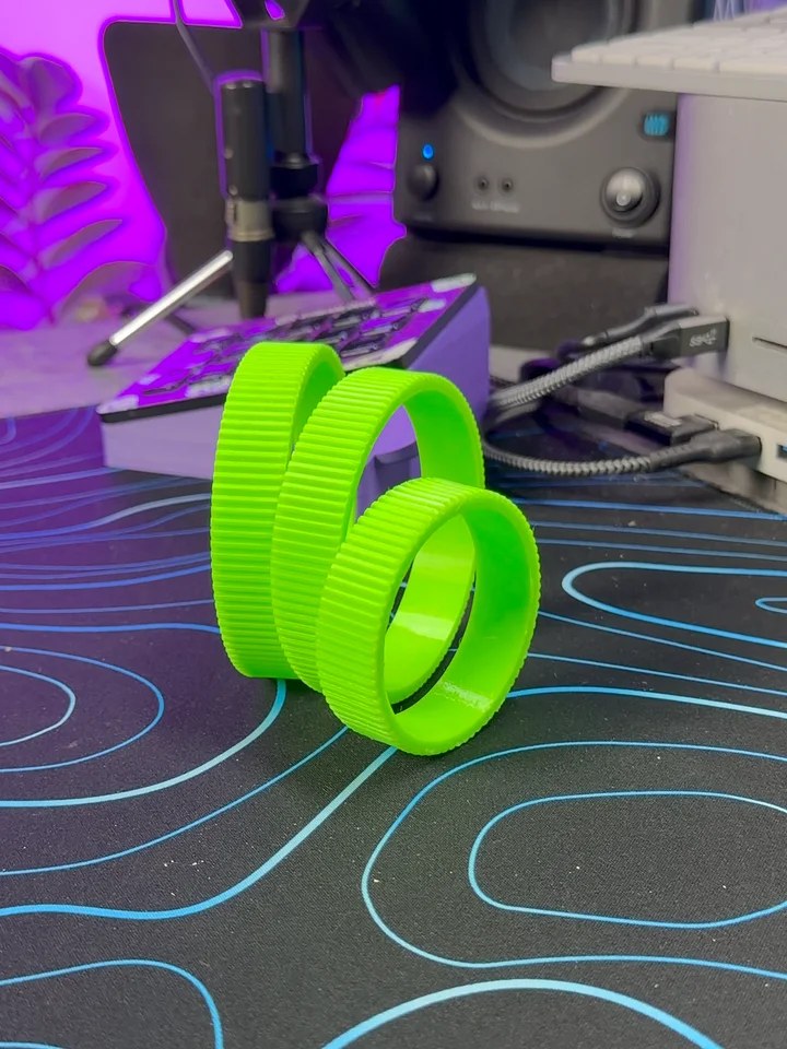 RigJunkie FF Ring Set .STL File Download product image (2)