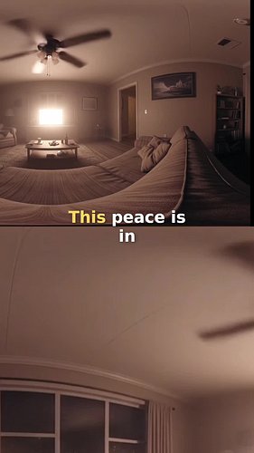 There's a different kind of peace when letting go. Giving in to the quiet. The weight of surrender. TV's on, sound off, just ...
