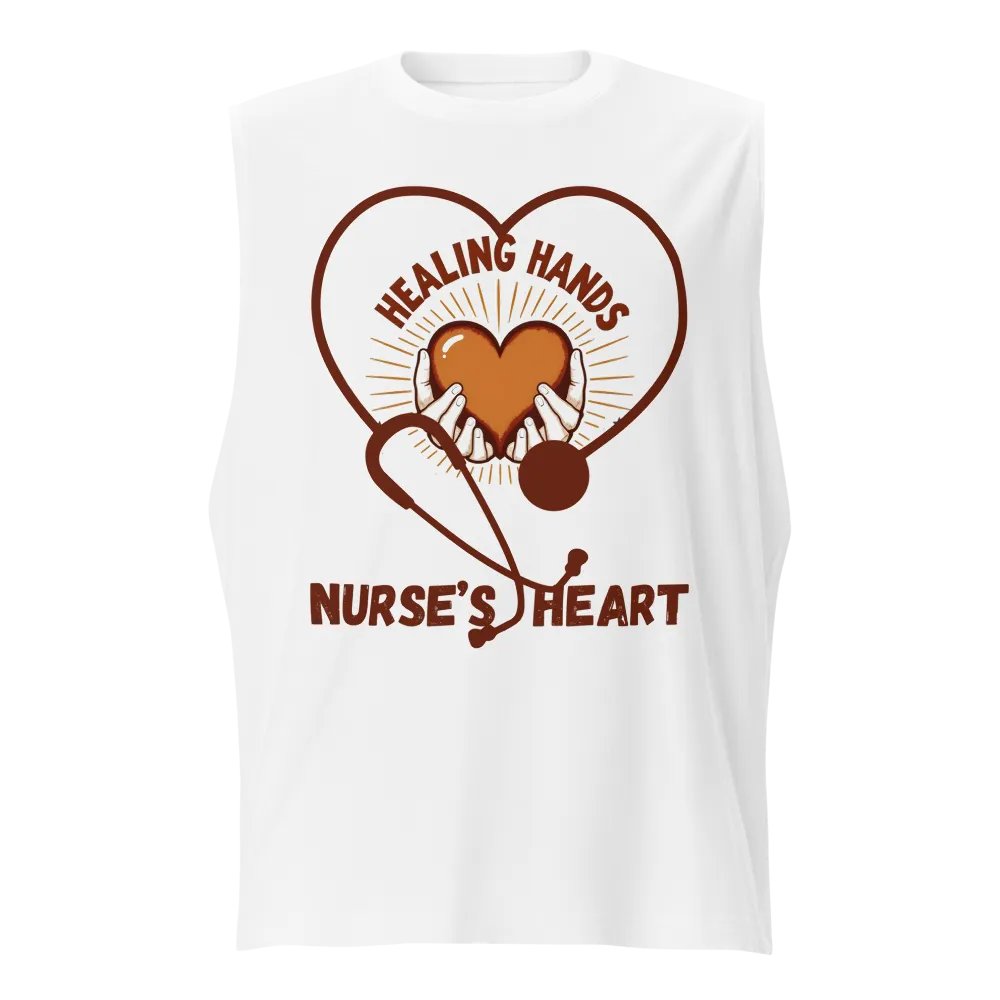 Healing Hands Nurse's Heart Muscle Tank product image (5)