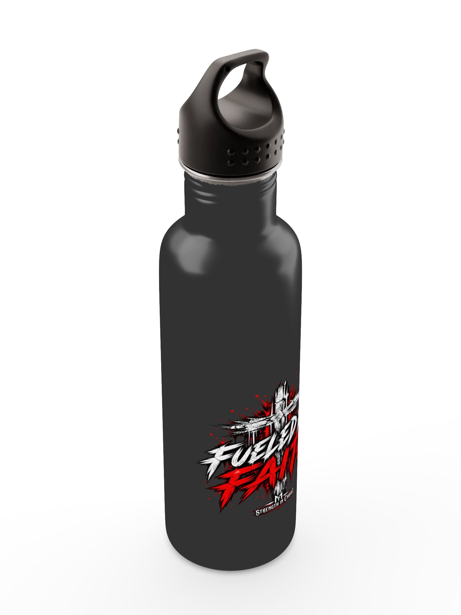 Fueled by Faith Cross Water Bottle product image (6)