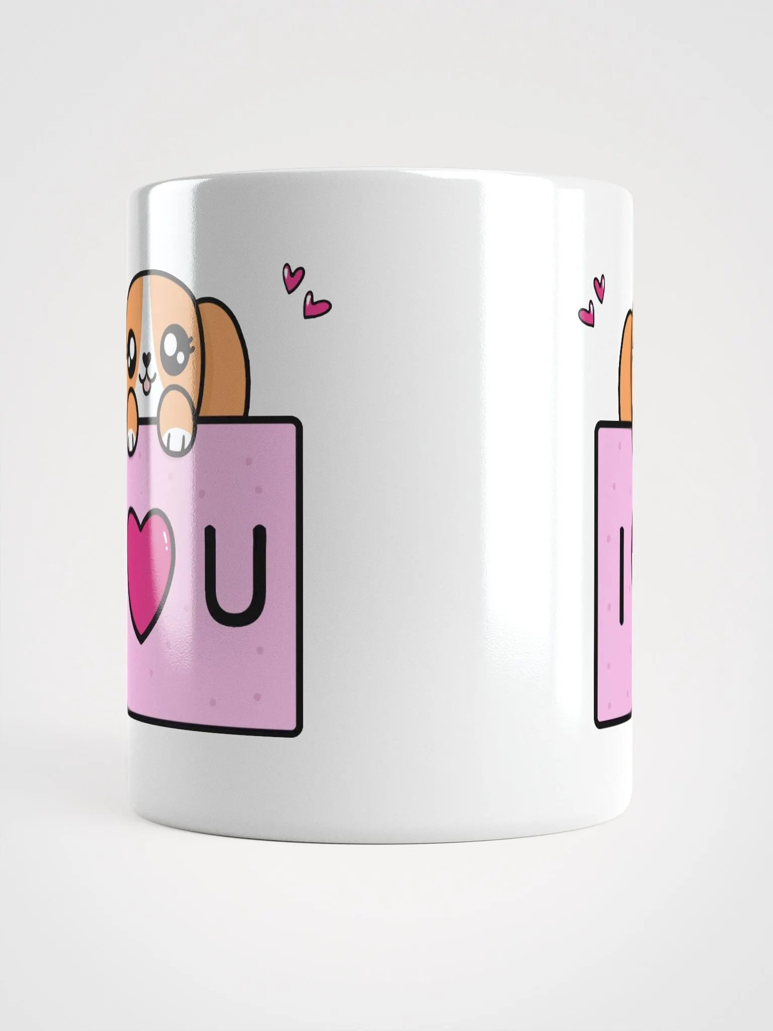 Puppy Love White Glossy Mug product image (5)