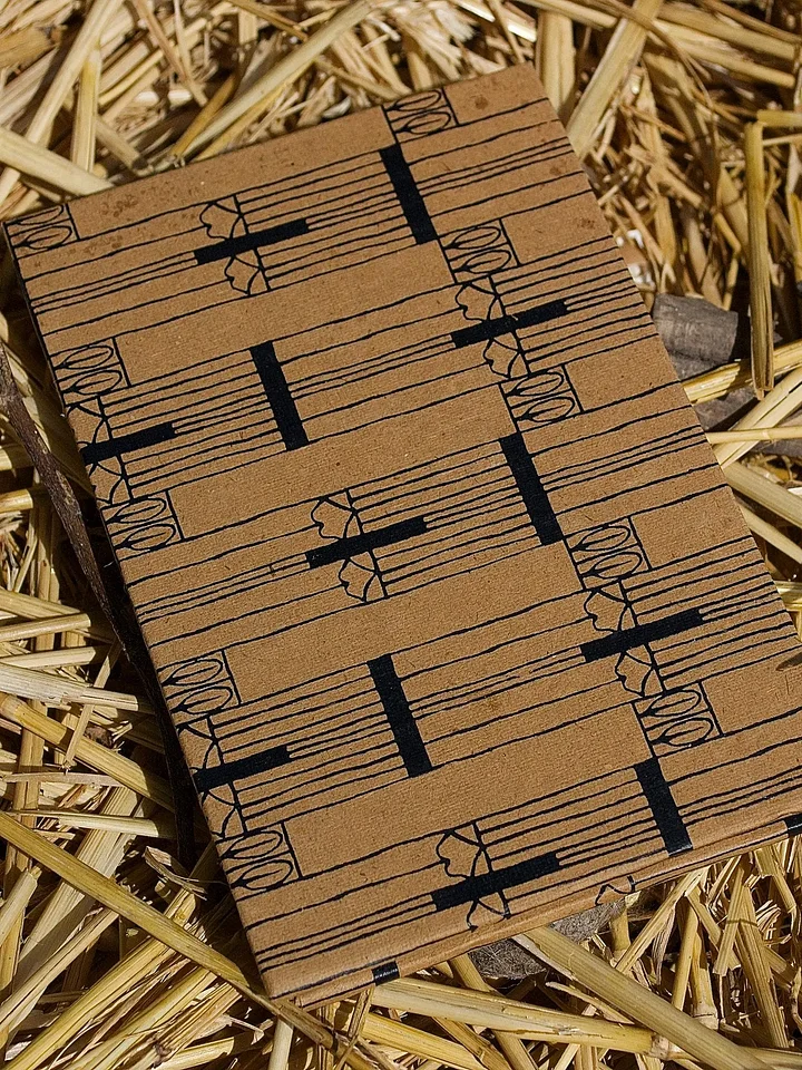 Carnet Accordéon - coton 300g - fait main product image (1)