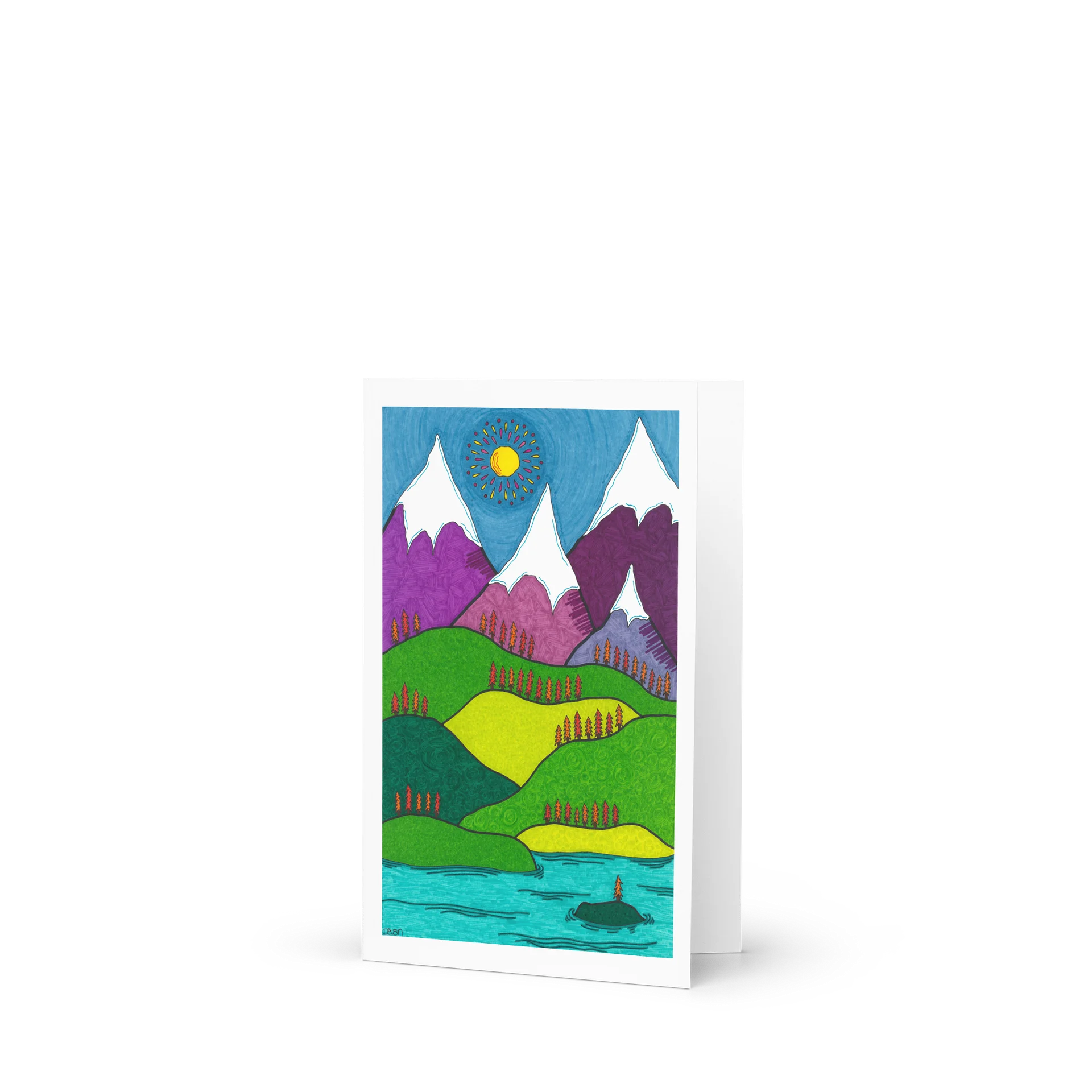 Art Card: Island in the Mountains product image (1)