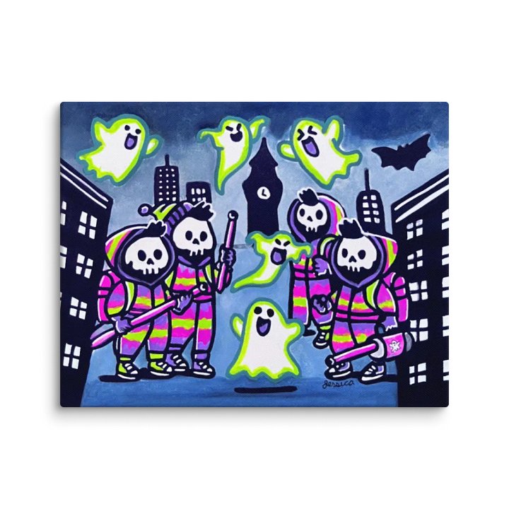 Ghostly Pursuit Canvas product image (2)