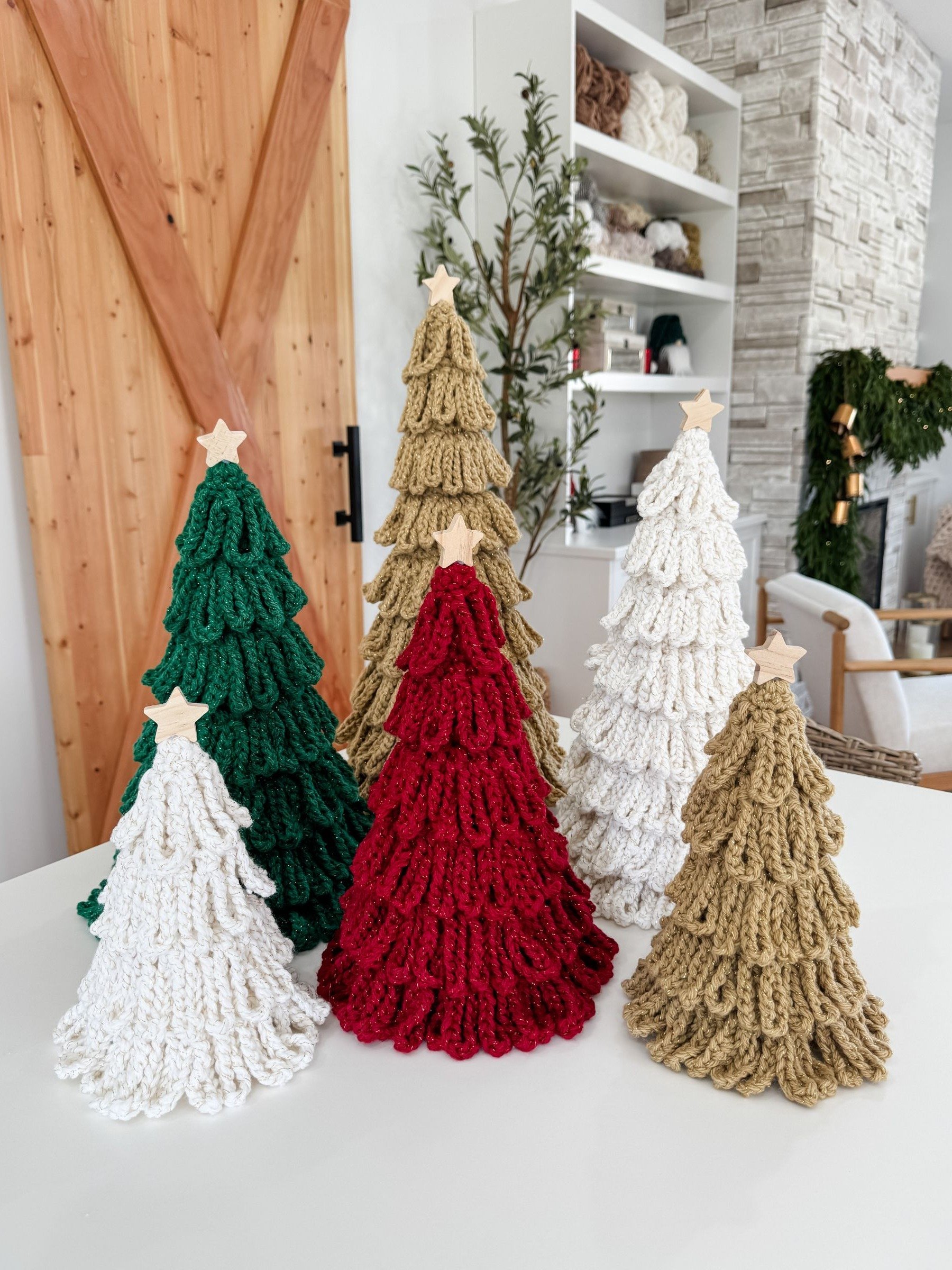 Bulky & Quick Loopy Ombre Trees Crochet Pattern product image (4)