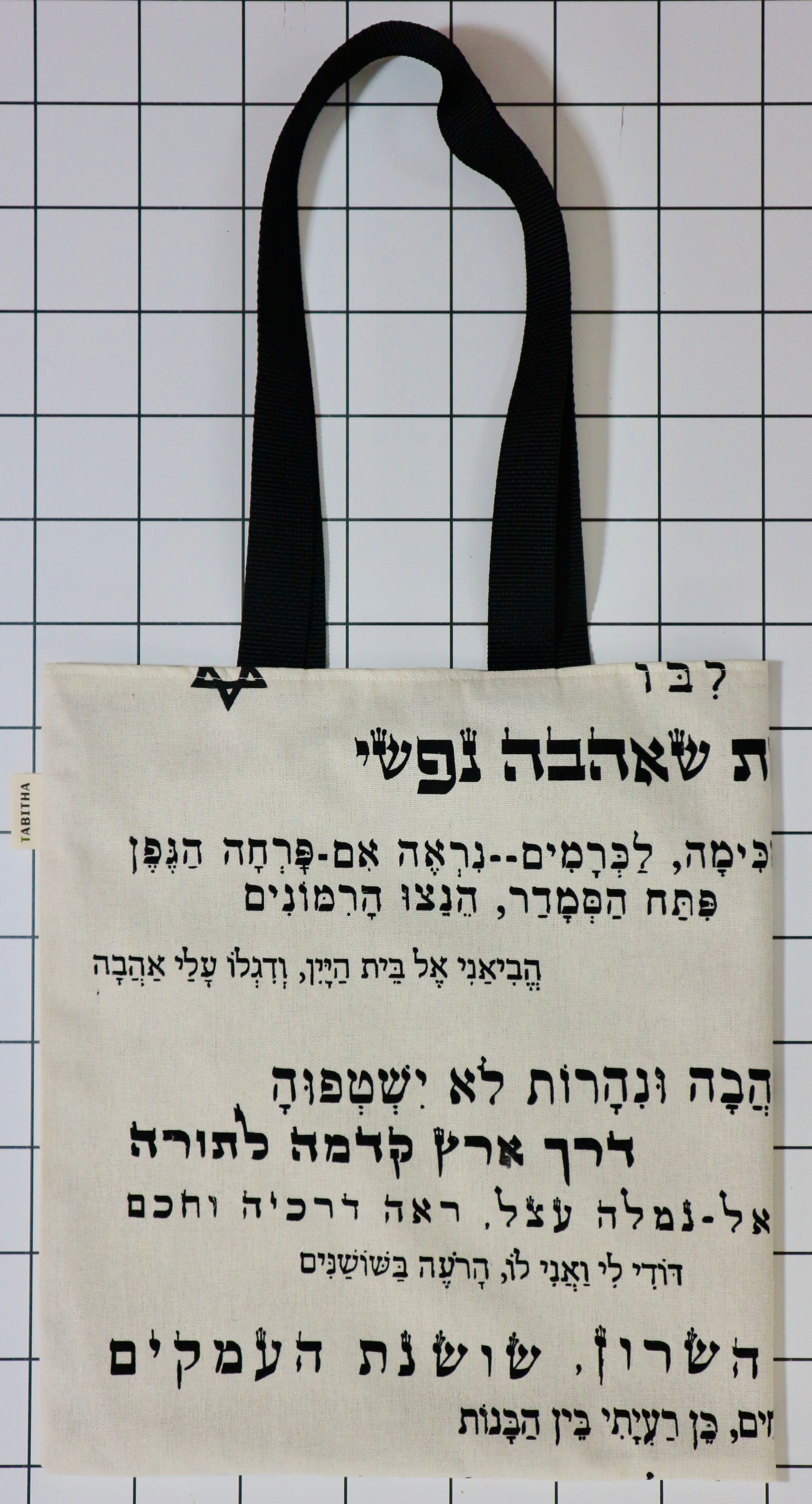 Song of Songs Devotional Bag / Tragetasche “Hebräische Bibeltexte” product image (1)