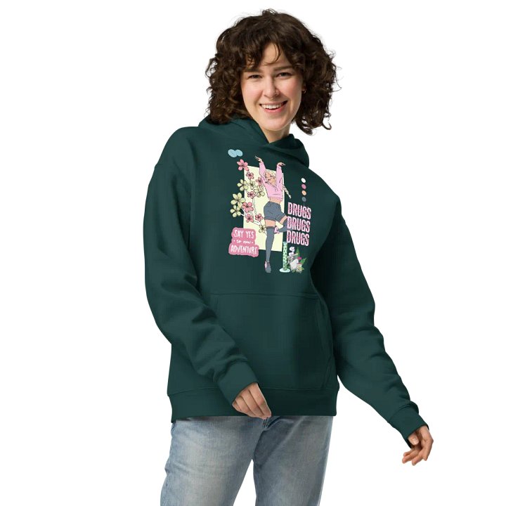DRUGS DRUGS DRUGS Unisex Premium Oversized Hoodie product image (2)