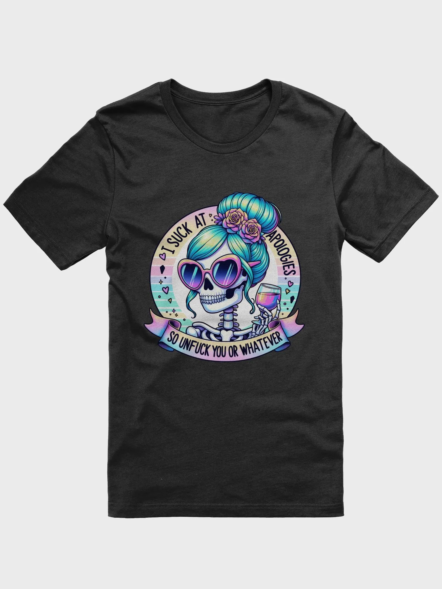 Sassy Skeleton Apology T-Shirt product image (1)