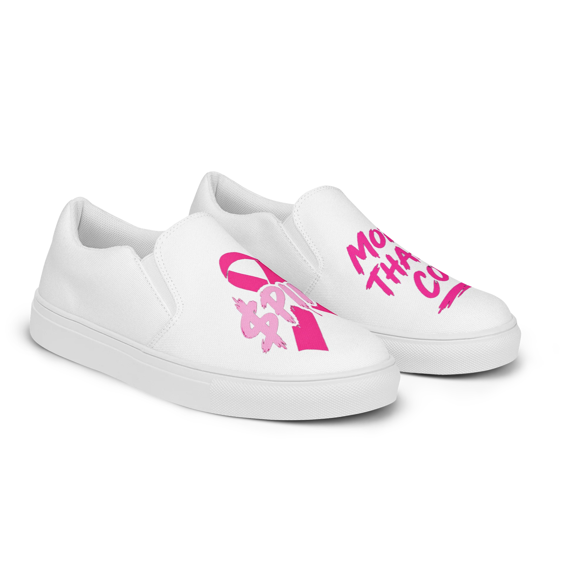 $Pink Canvas Slip-ons product image (2)