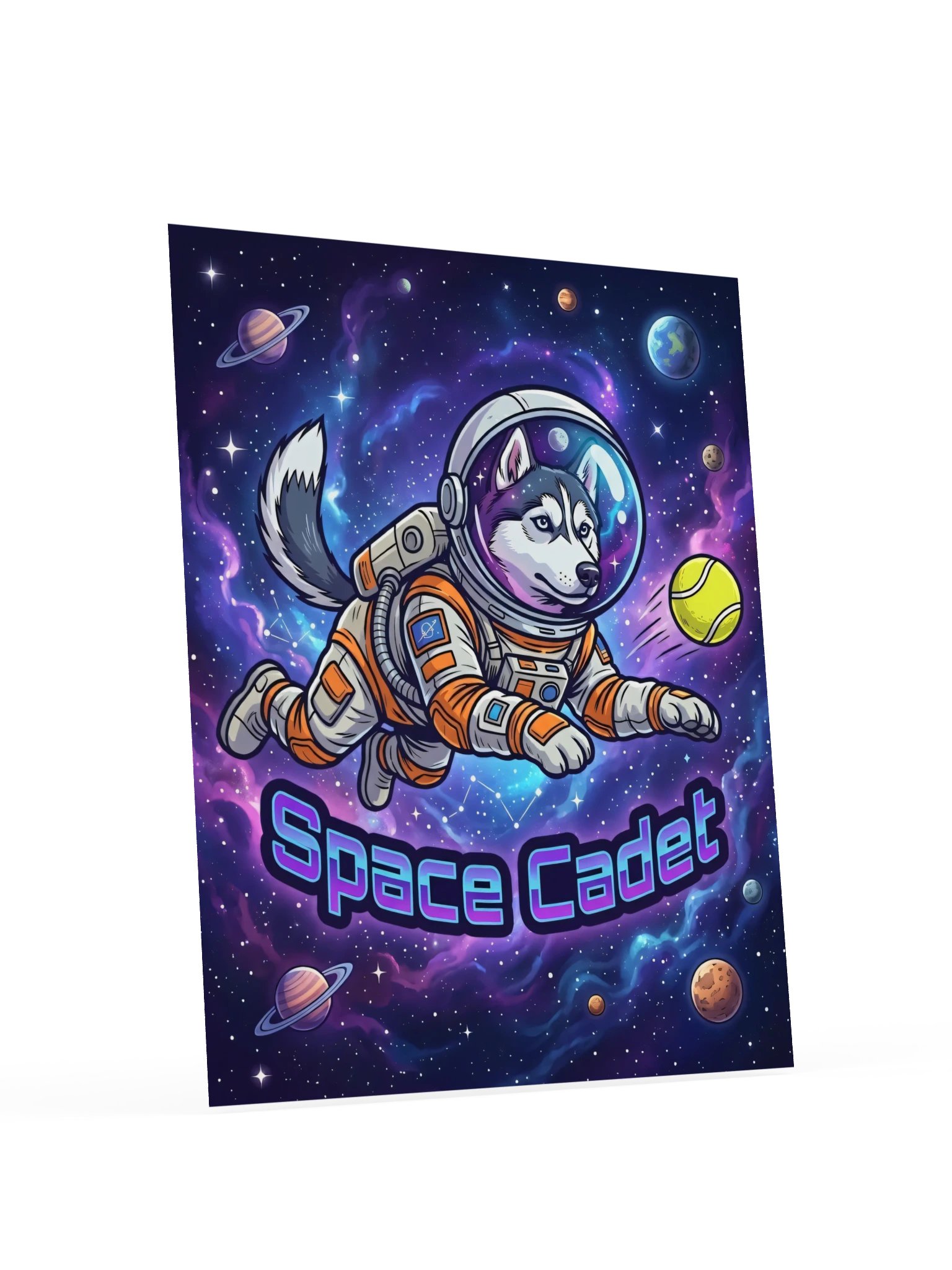 Space Cadet Husky Poster product image (18)