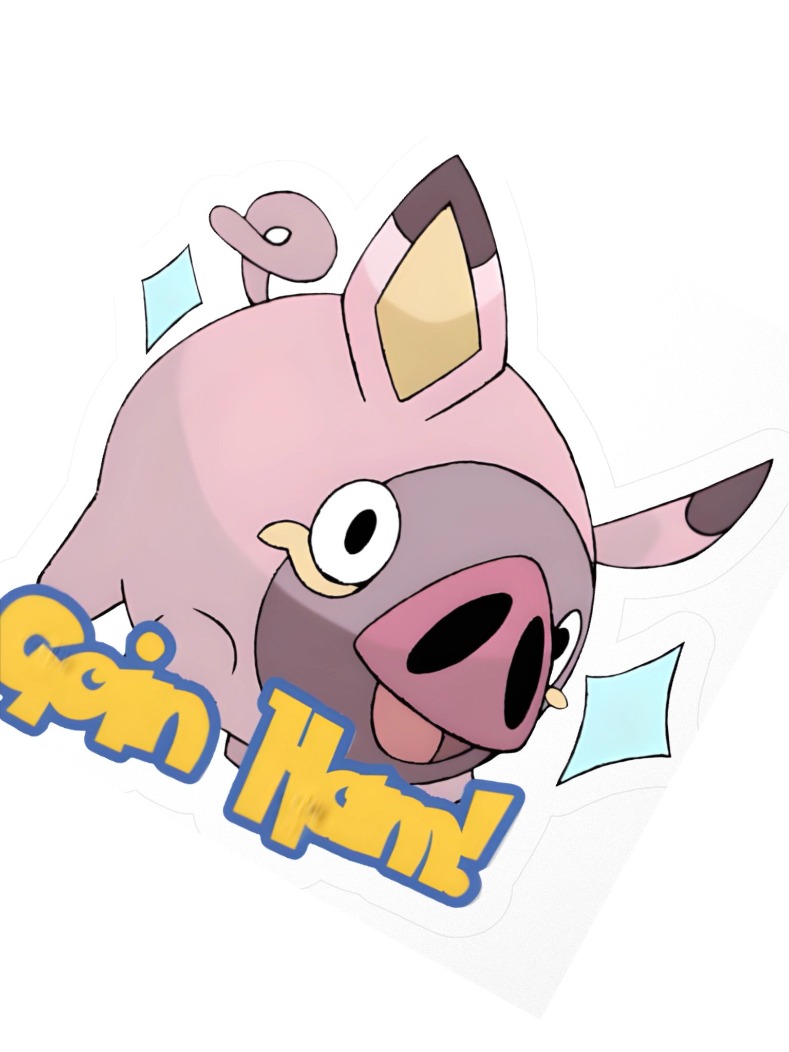 Going Ham Lechonk Sticker product image (6)