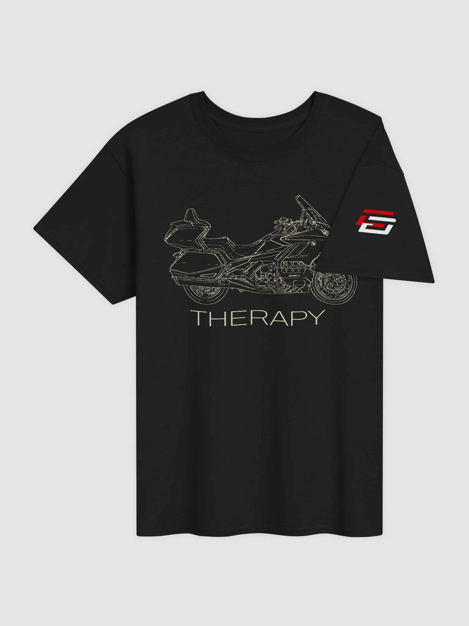 Therapy T-shirt YELLOW TEXT (Tour) product image (4)