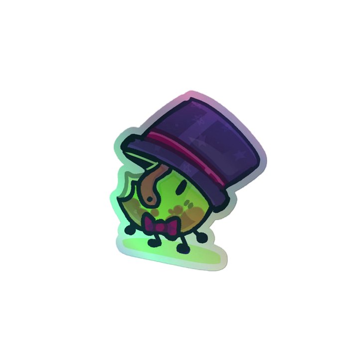 Wormple Holographic Sticker product image (2)