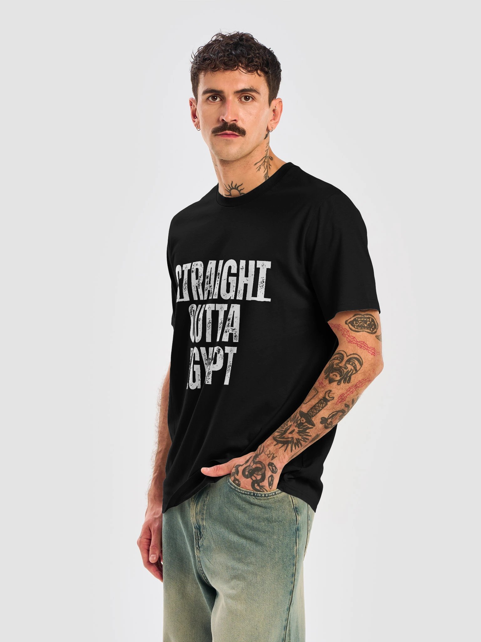 Straight Outta Egypt Unisex Organic T-Shirt product image (6)