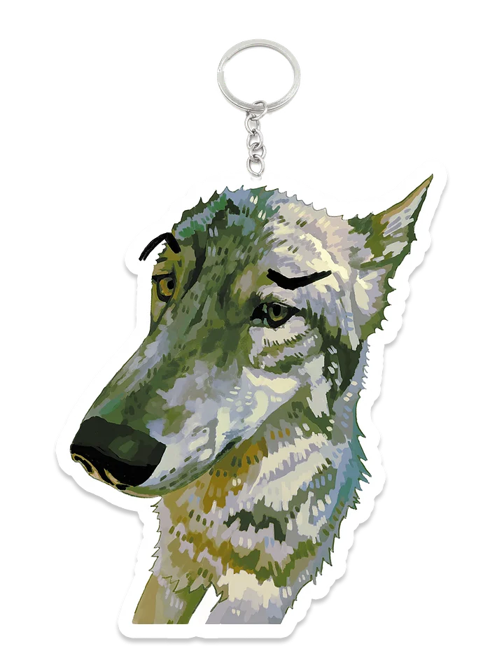 Eyebrow Wolp Keychain product image (1)