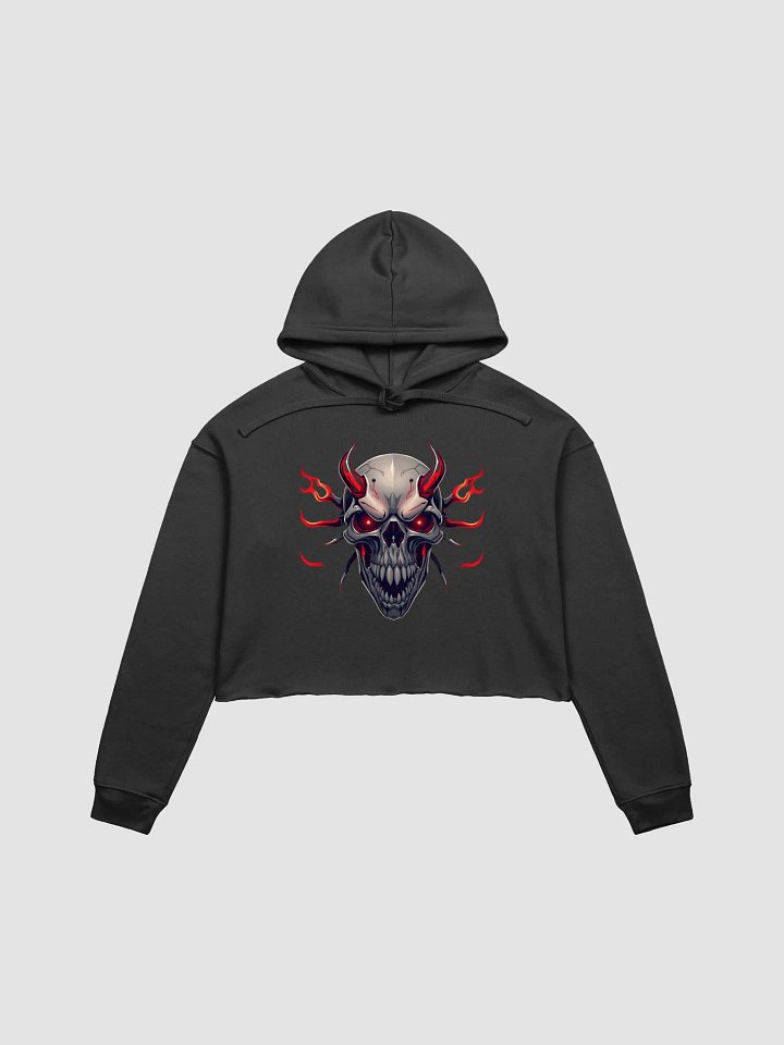 Eternal Inferno Crop Hoodie Bella+Canvas (Women's) product image (1)