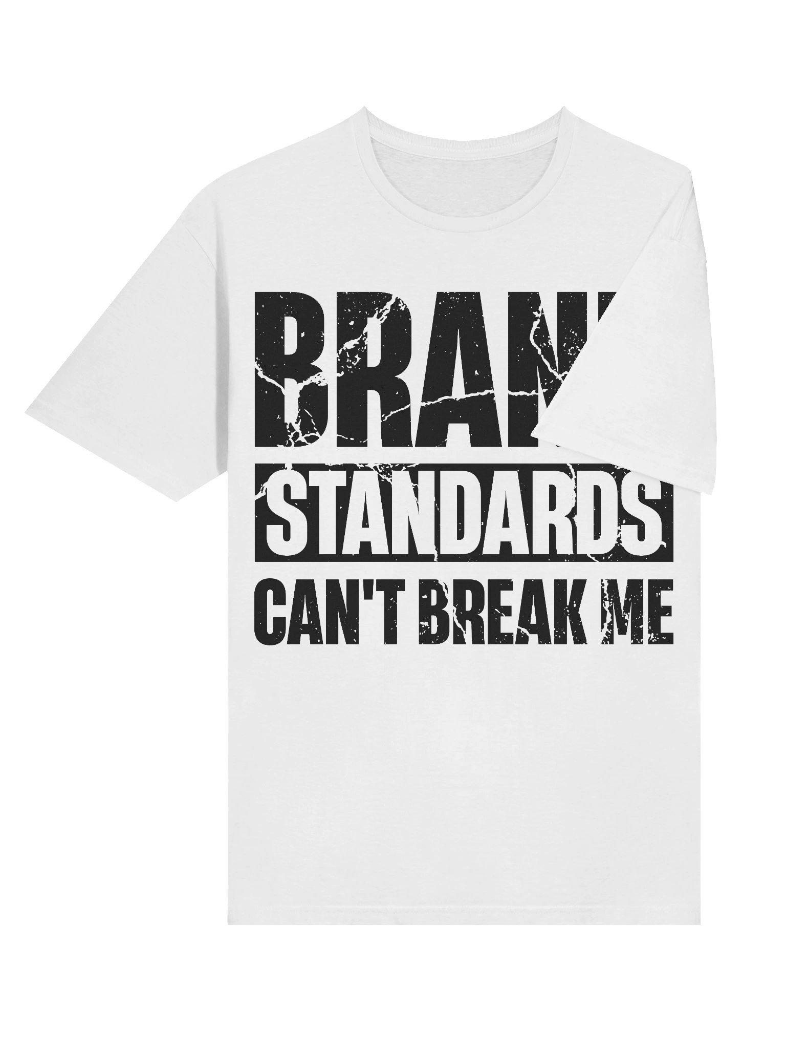 Hotel T-Shirt – Brand Standards Can’t Break Me (White) product image (4)