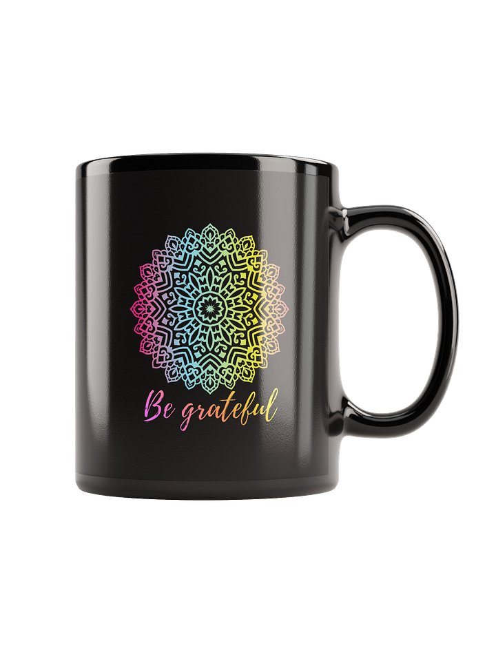 ''Be grateful'' mandala mug product image (2)