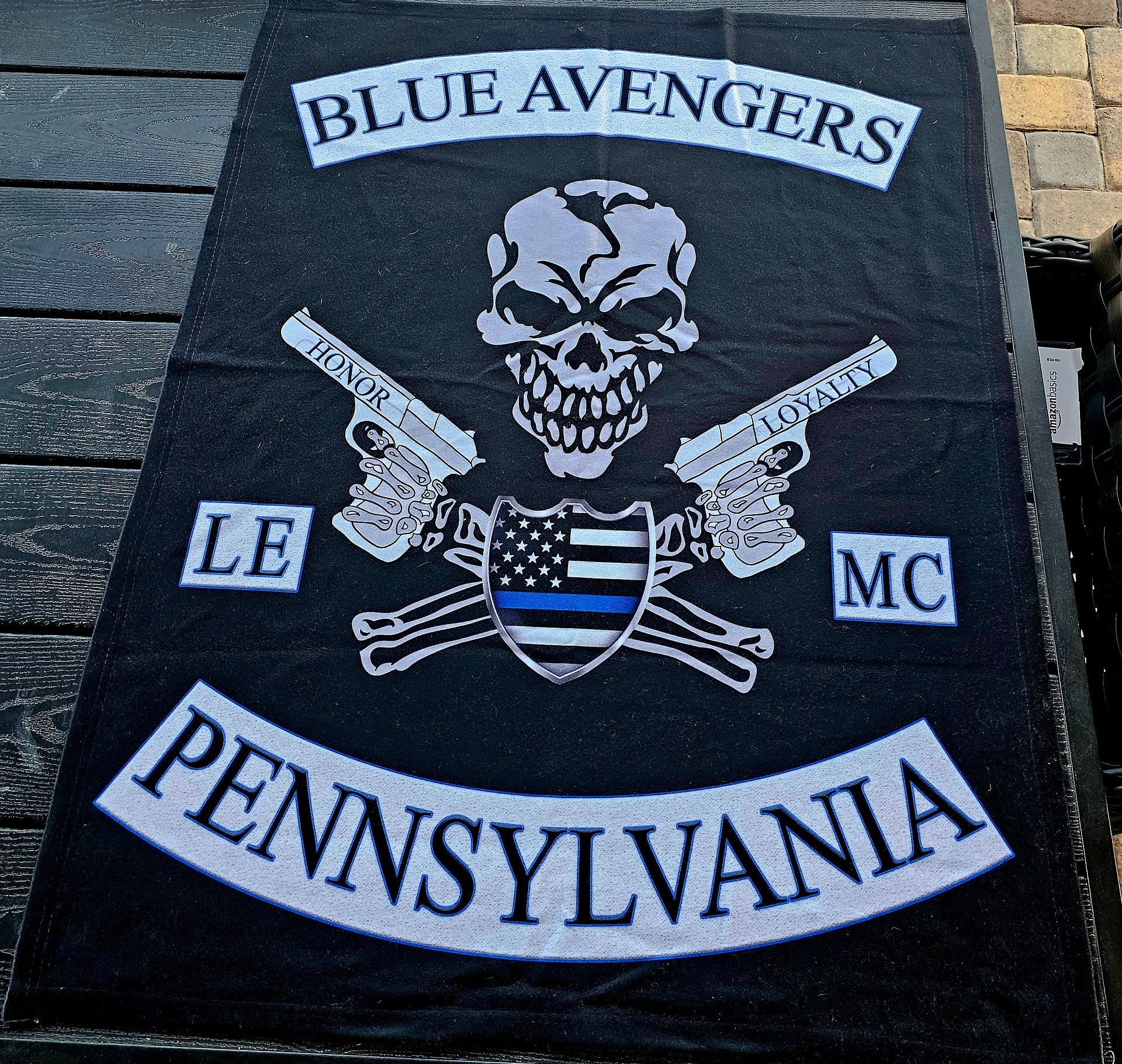 Blue Avengers MC Blanket - LIMITED EDITION - (MMM27 PREORDER ONLY) product image (1)
