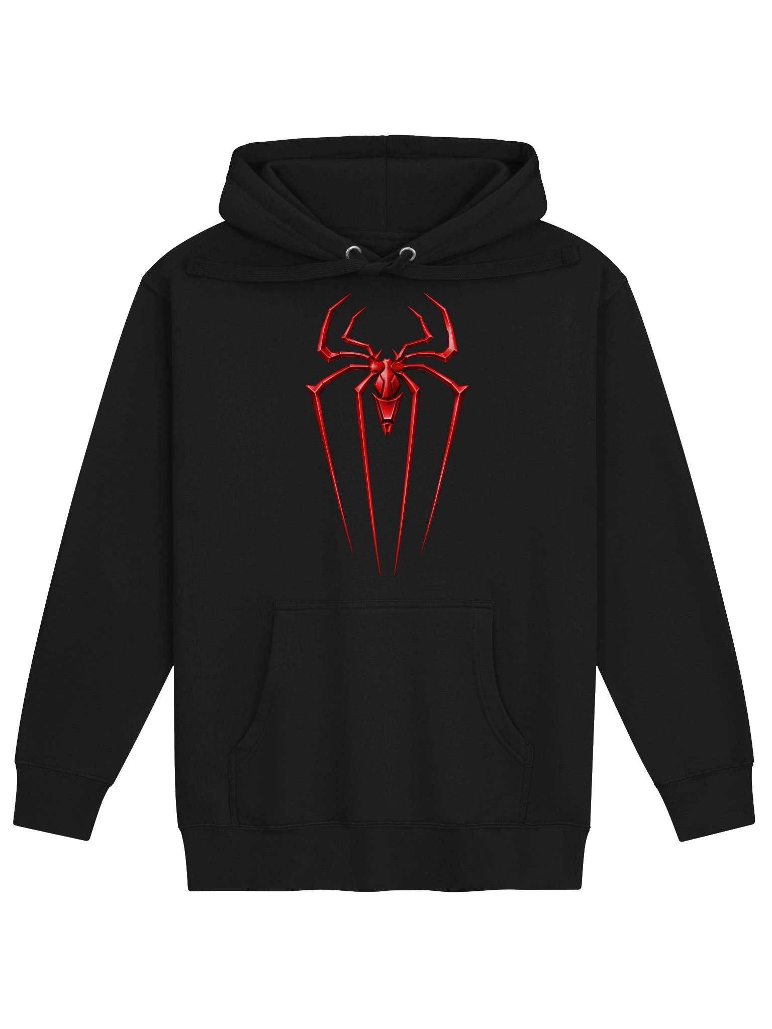 Glossy Red Spider Emblem Hoodie product image (1)
