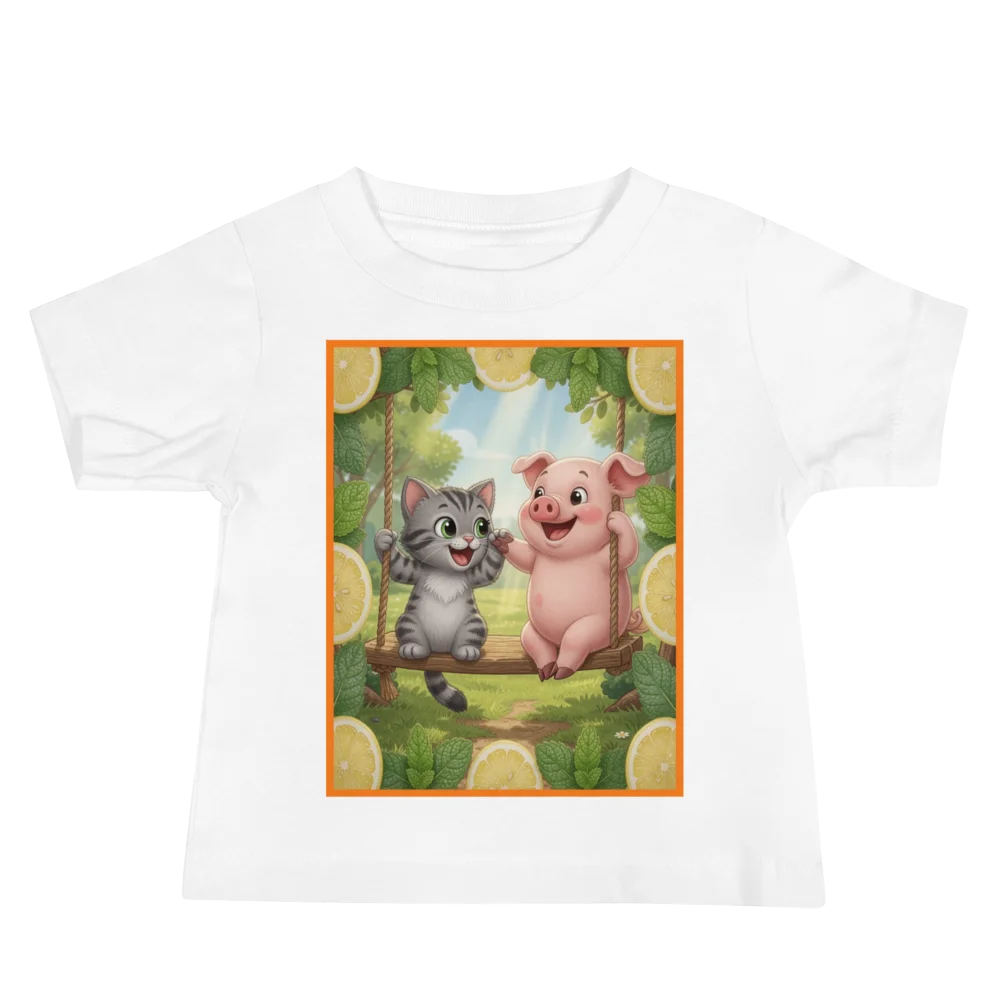 Kitten & Pig Lemon Swing Baby Tee product image (2)