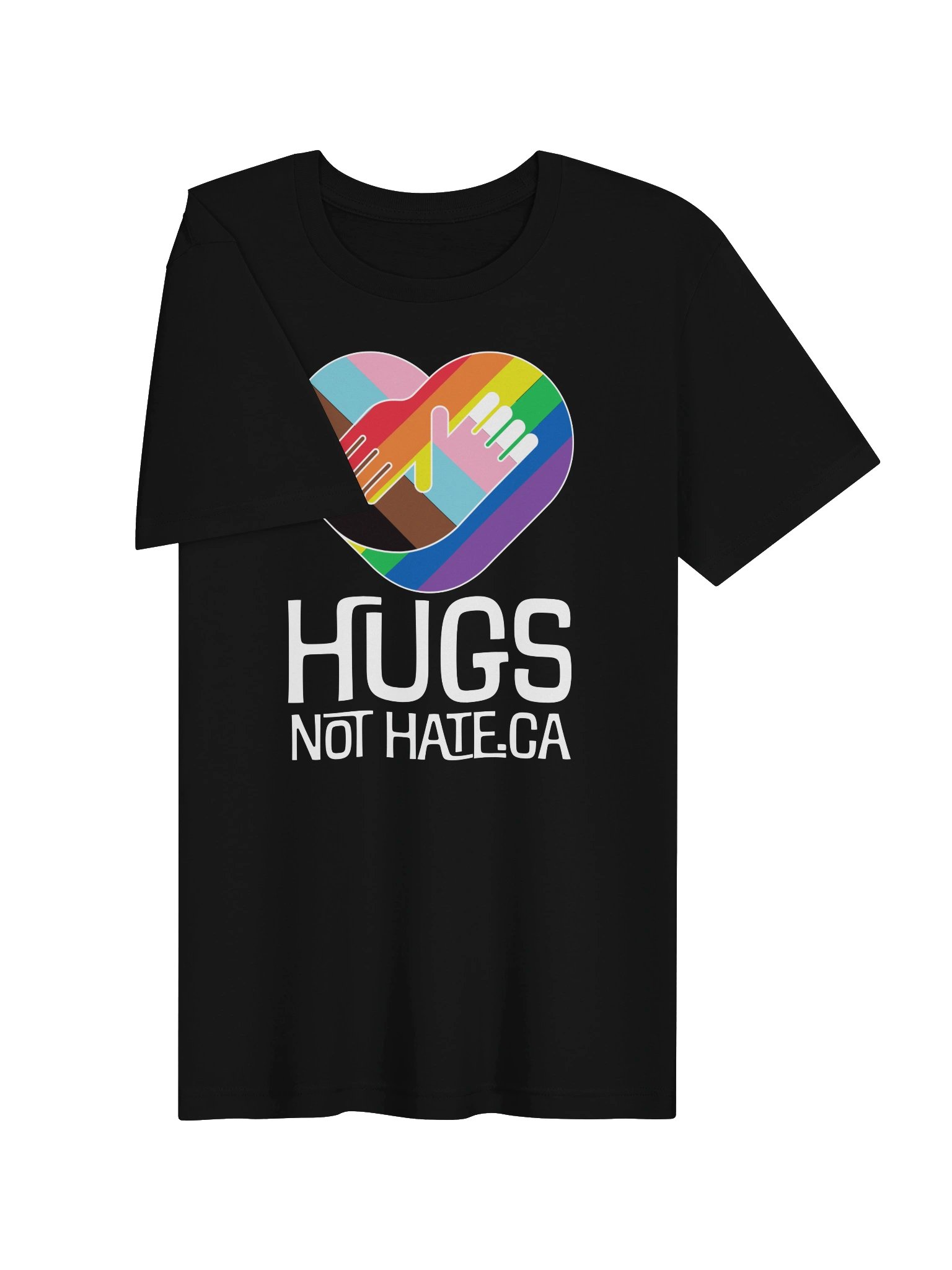 Hugs Not Hate soft tee product image (3)