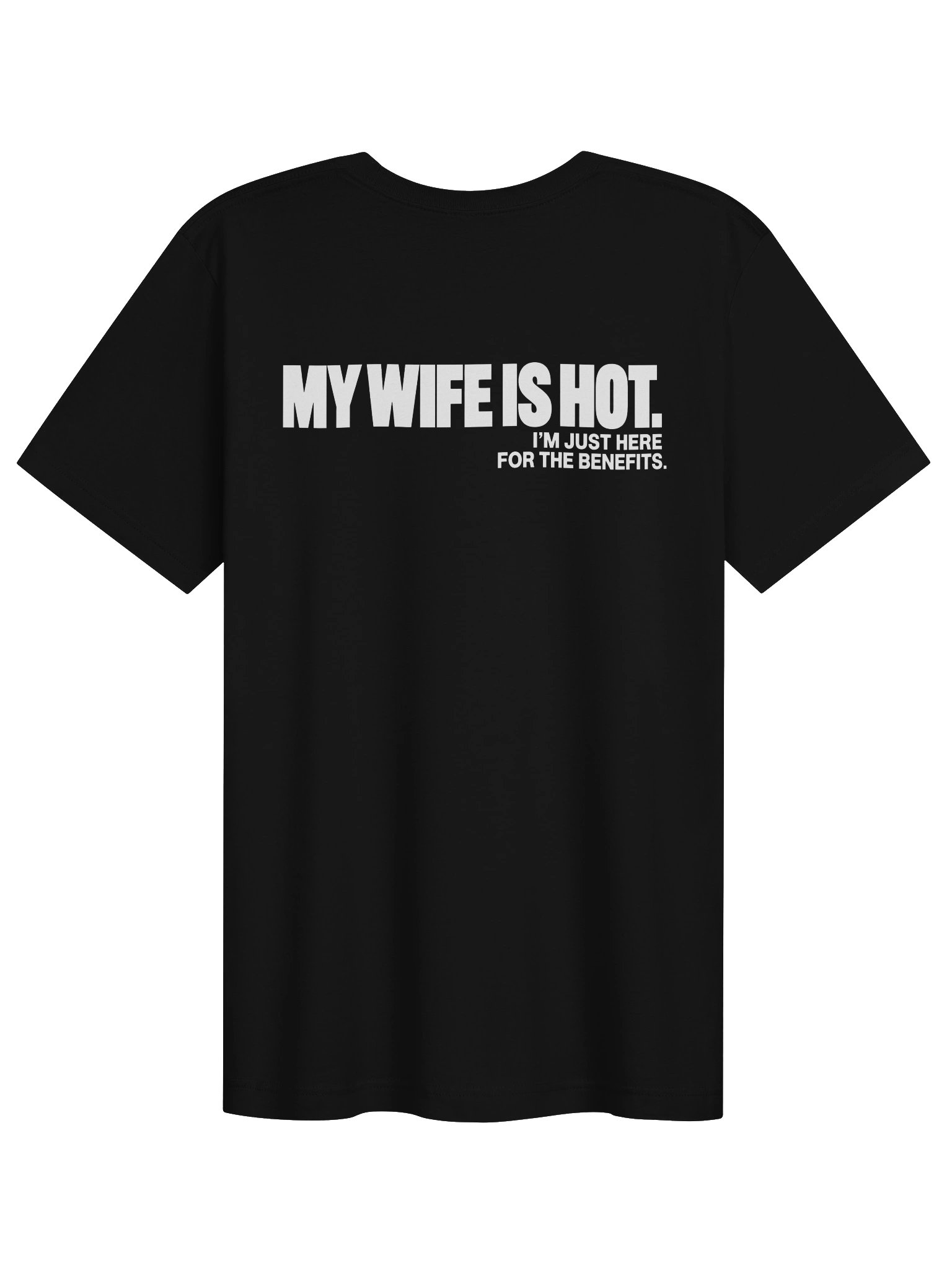My Wife Is Hot – Funny Husband Graphic T-Shirt product image (2)