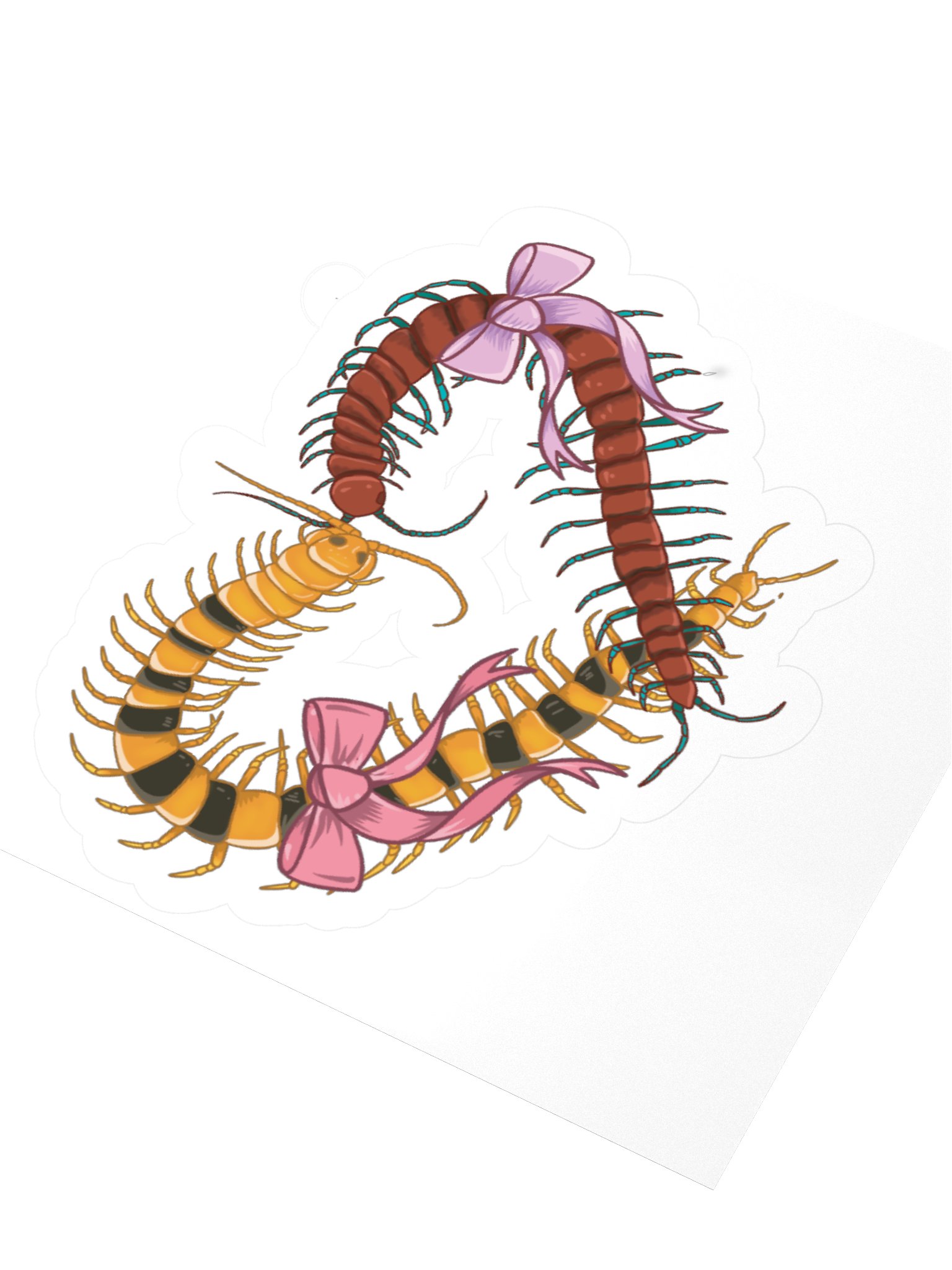 centipedes <3 sticker product image (9)
