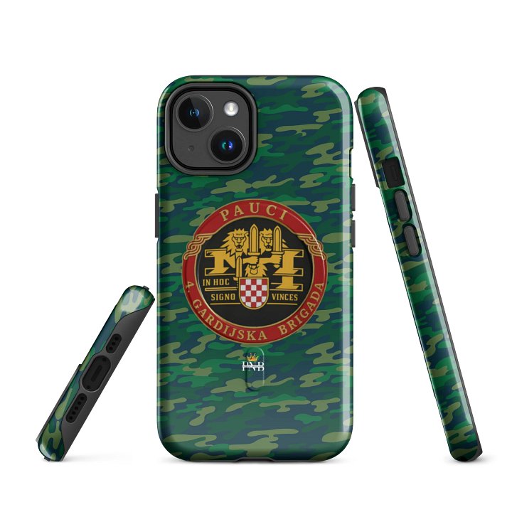PAUCI 4. GARDIJSKA BRIGADA Emblem iPhone® Case product image (1)